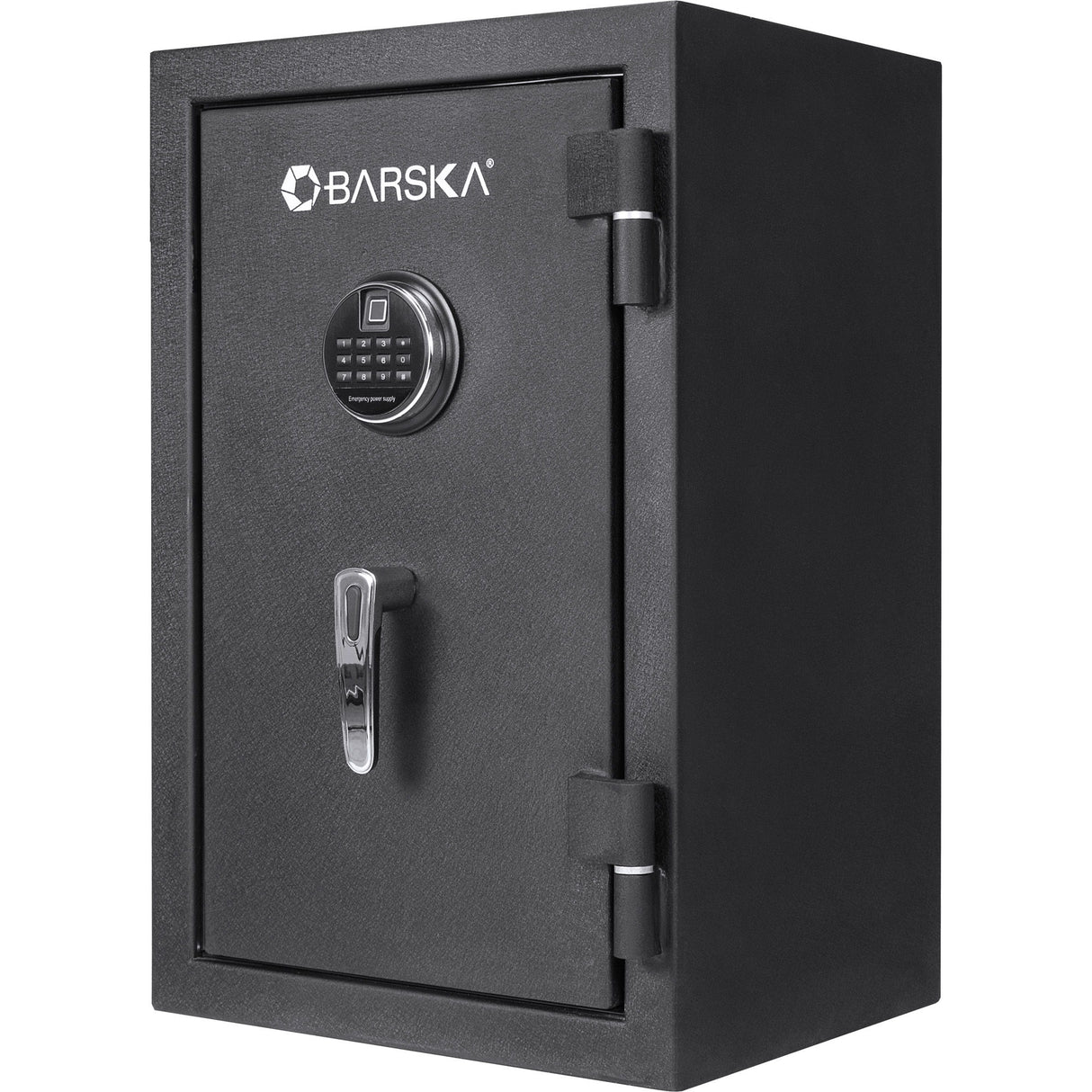 2.02 Cubic Ft Biometric Keypad Fire Resistant Safe - Black