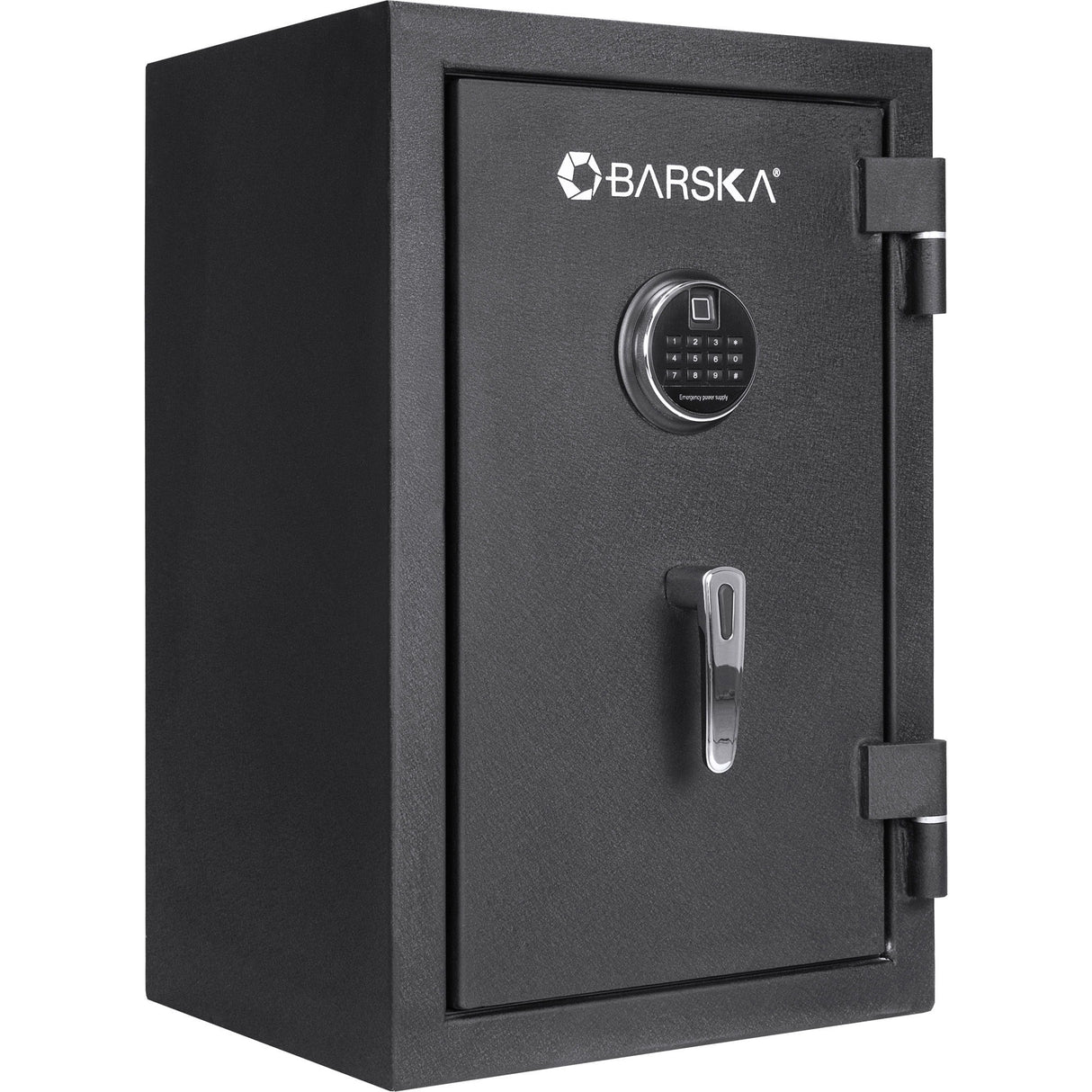 2.02 Cubic Ft Biometric Keypad Fire Resistant Safe - Black
