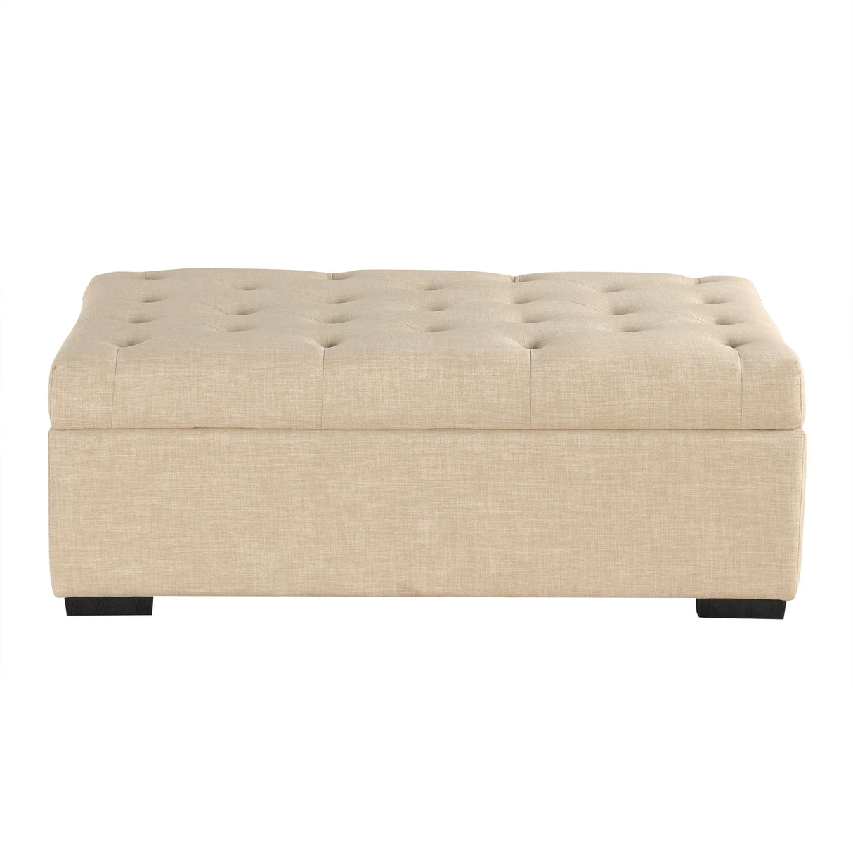 Convertible Folding Sofa Bed Ottoman With Memory Mattress And Tufted Design