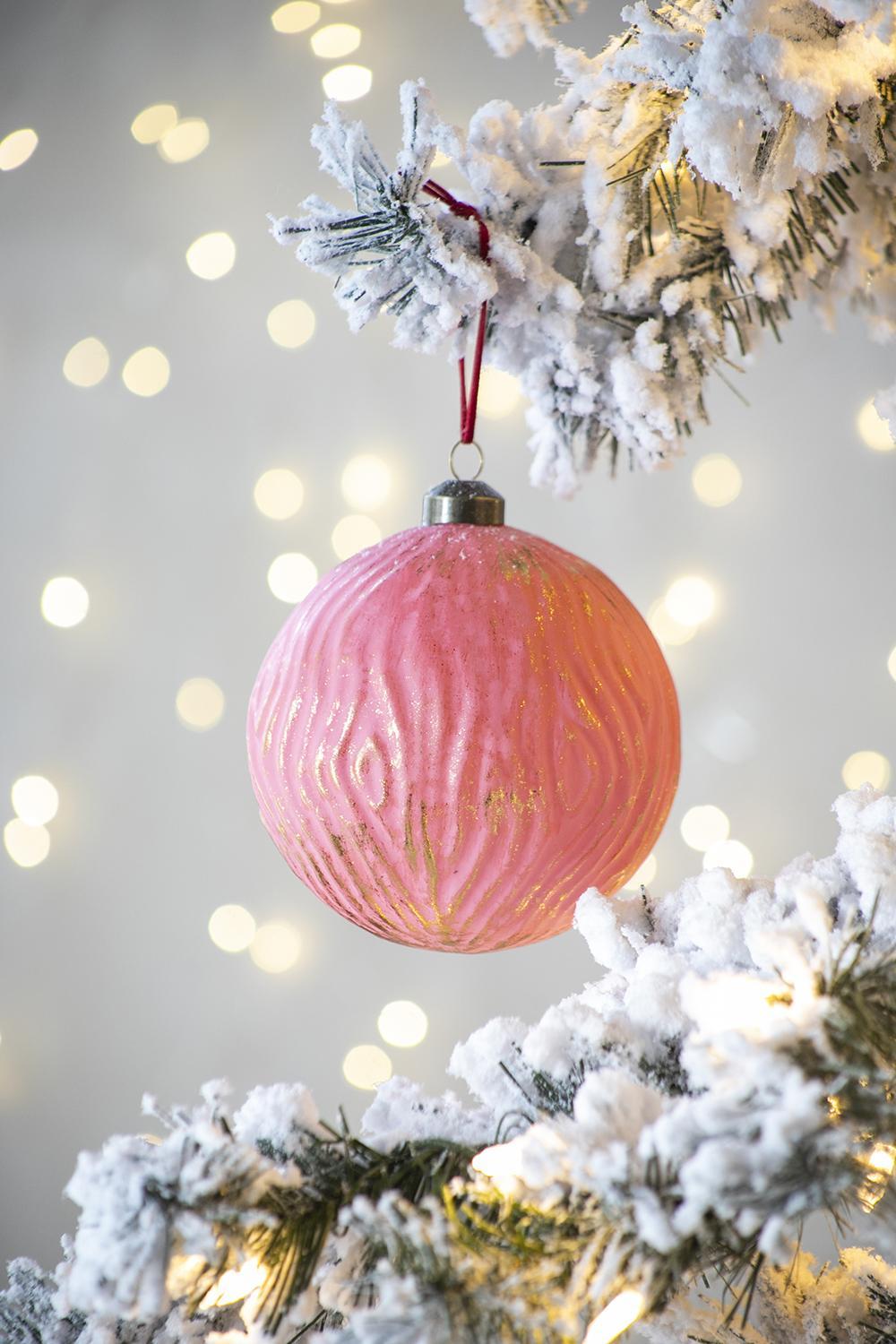 Christmas Ball Glass Decorative Hanging Ball Christmas Tree Ornaments For Holiday Party Decorations