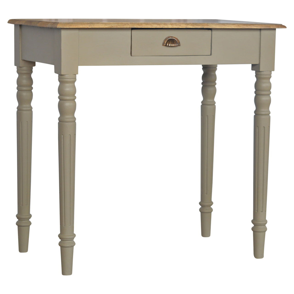 Hand Painted Writing Desk - Gray