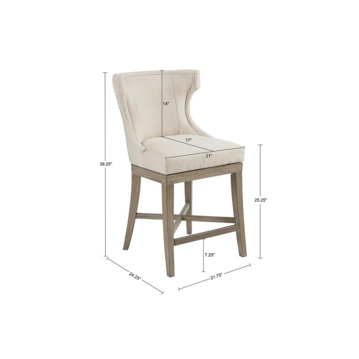 Carson - Counter Stool With Swivel Seat