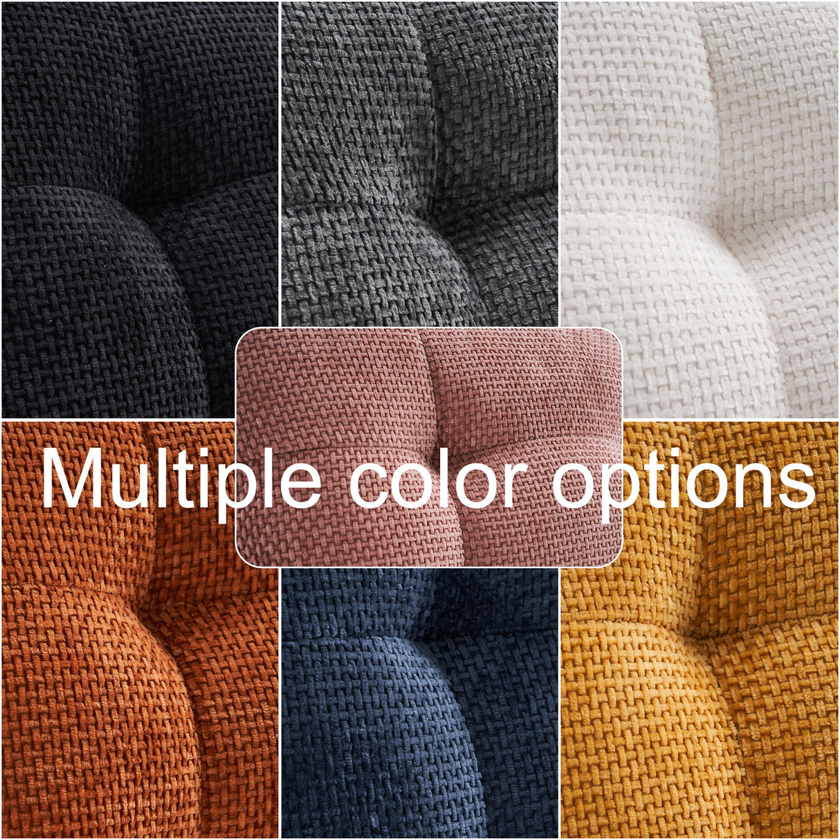 Loveseat Sofa, Upholstered Couch With Metal Legs