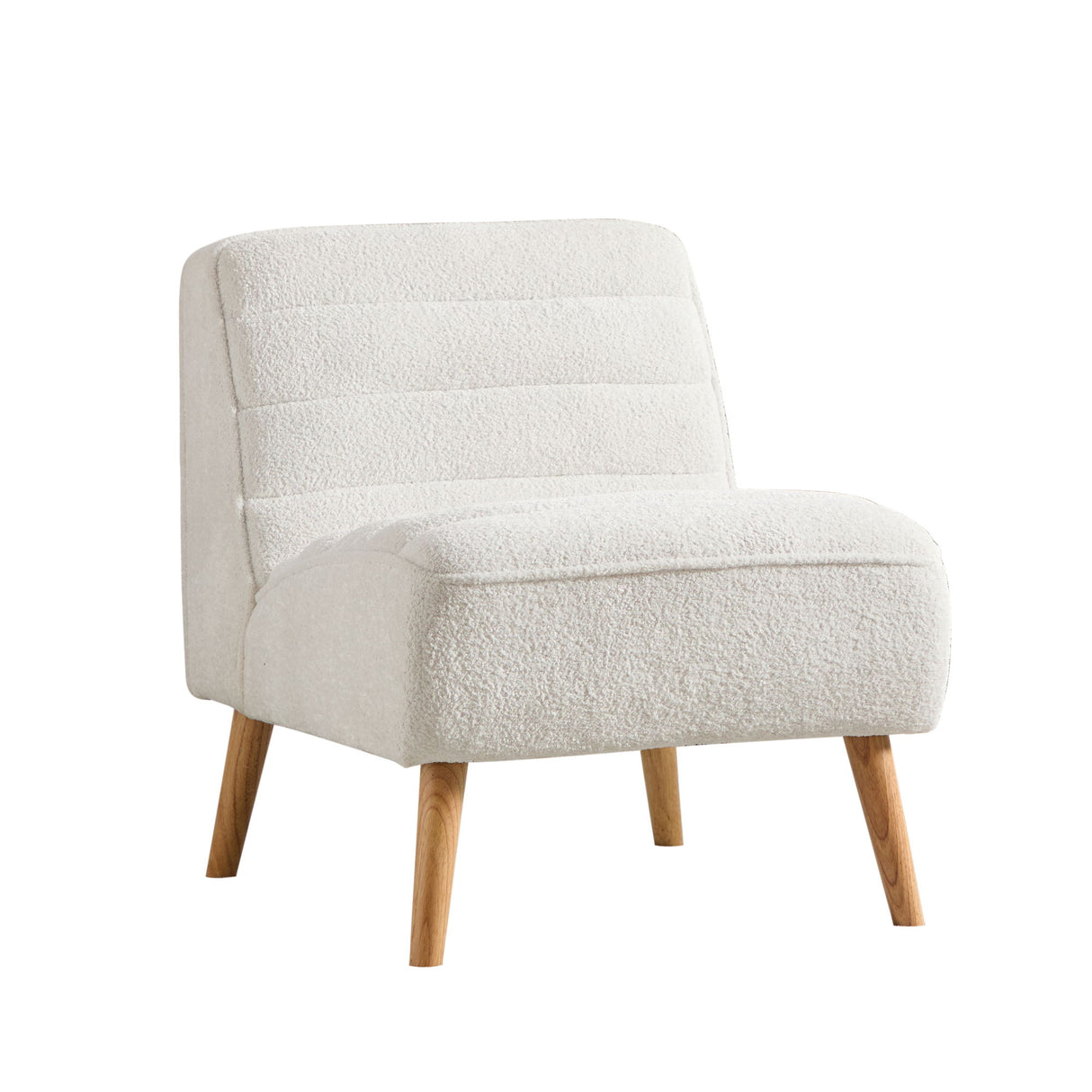 Upholstered Armless Accent Chair