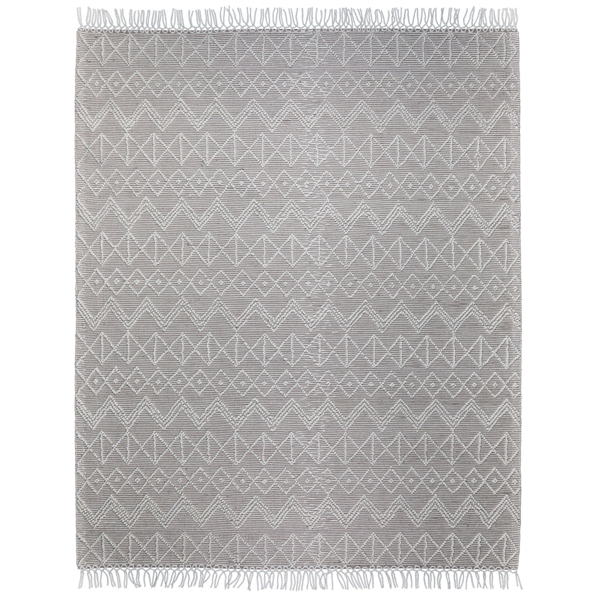 Orton - 8' X 10' Area Rug - Ivory / Taupe