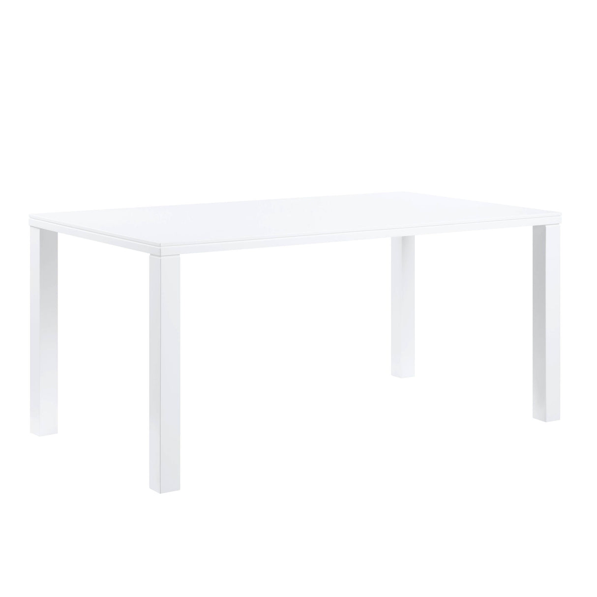 Pagan - High Gloss Dining Table - White