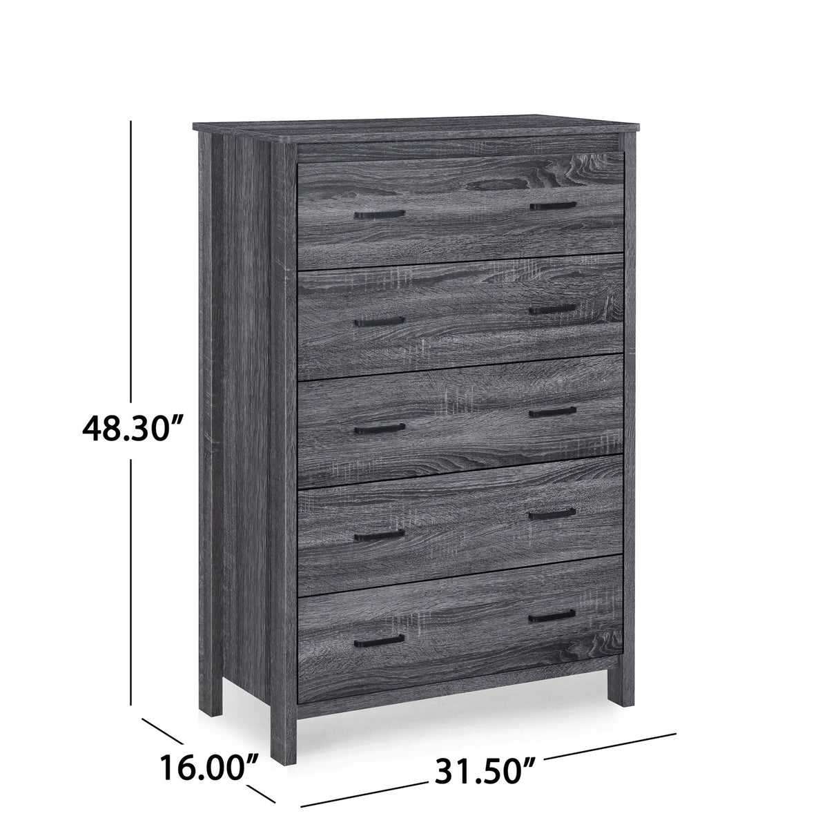 Titeca - Contemporary 5 Drawer Dresser