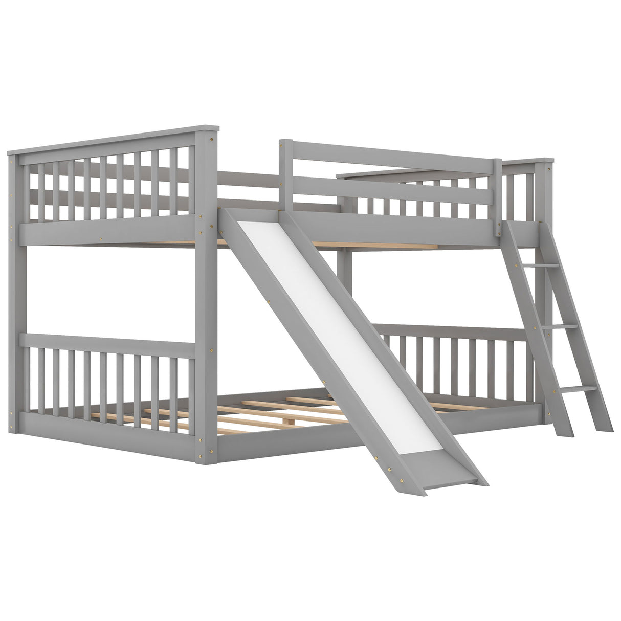 Bunk Bed & Convertible Slide And Ladder