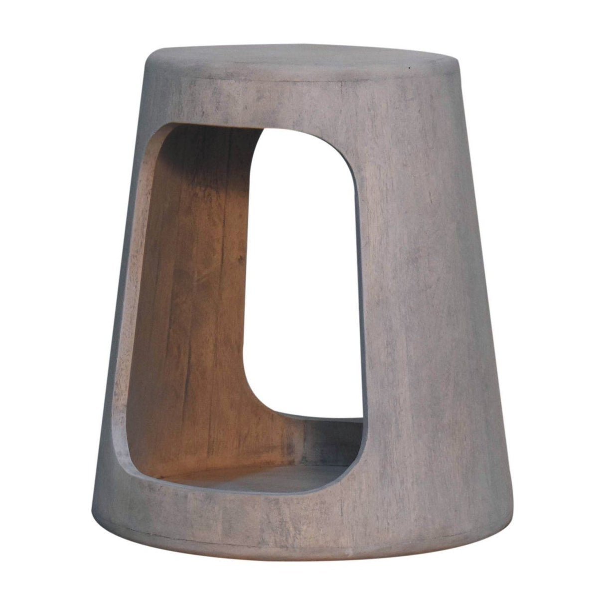 Acid - Open Side Table - Gray Ash