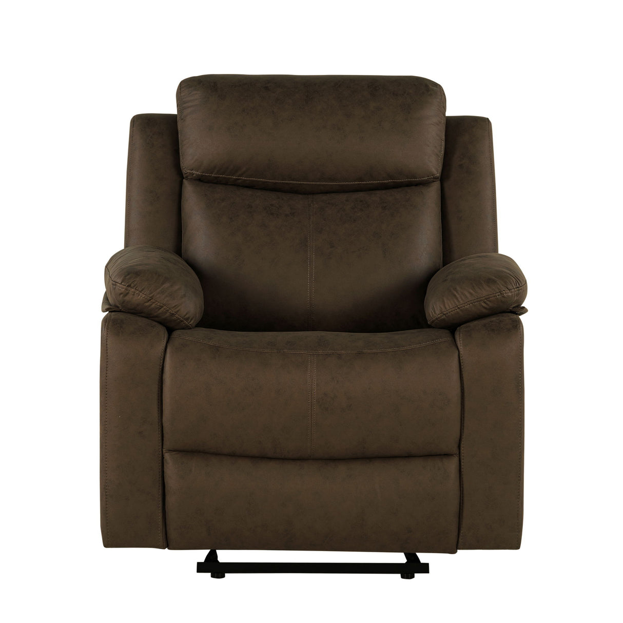 Brenda - Glider Recliner Chair With Manual Recline - Brown