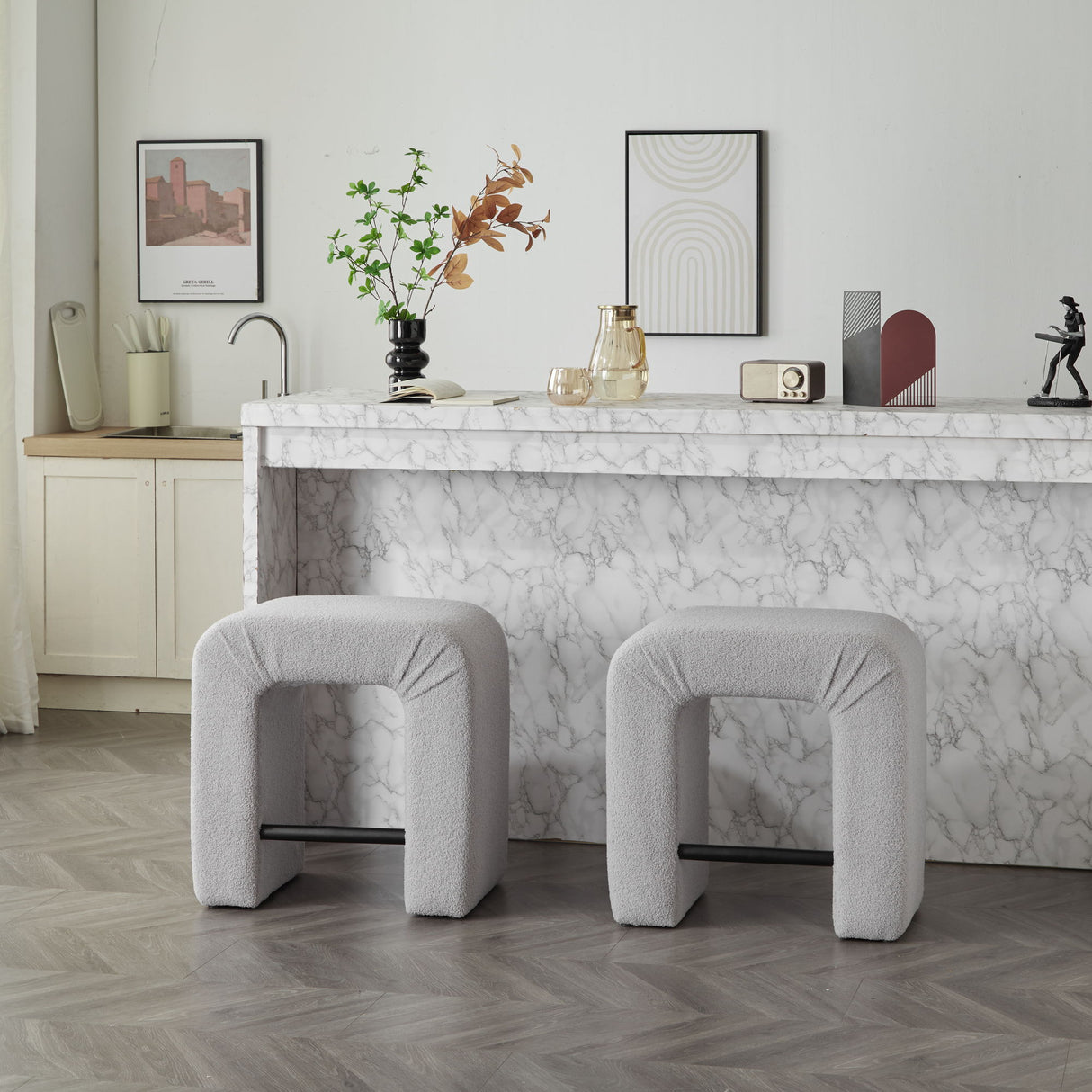 Boucle Stool (Set of 2)