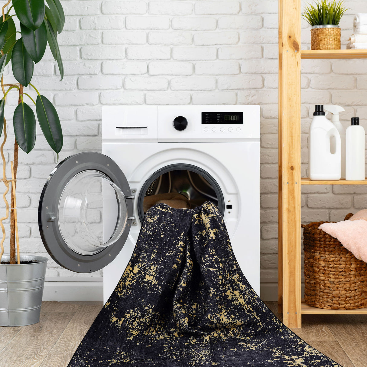 Maval - Stunning Washable Runner Rug