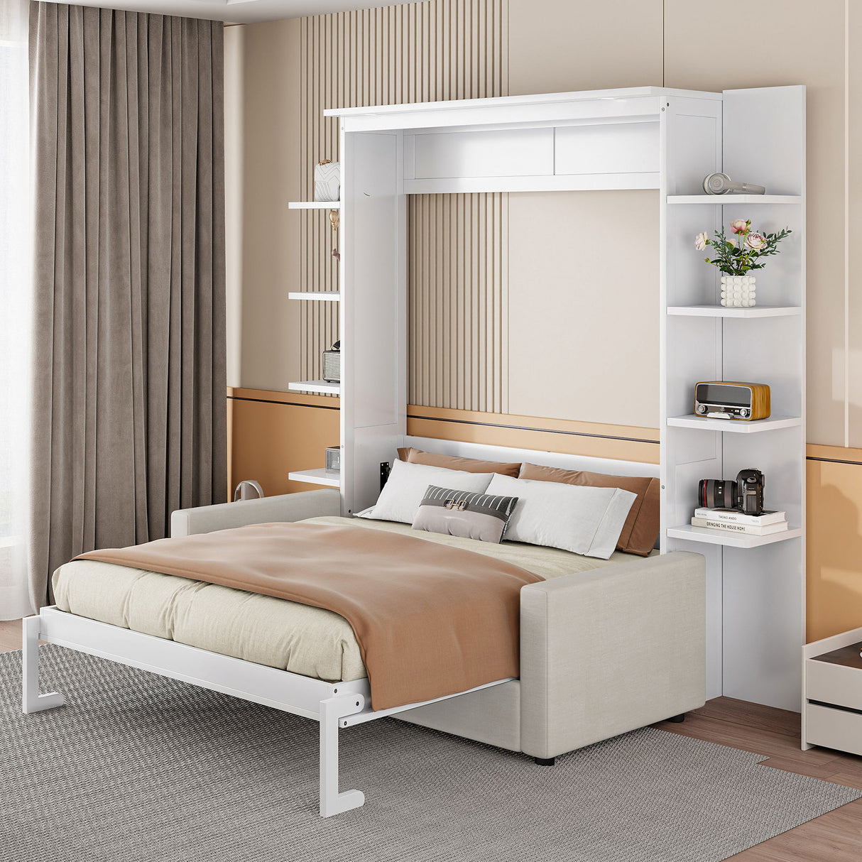 Murphy Bed Space Saving Wall Bed With Sofa
