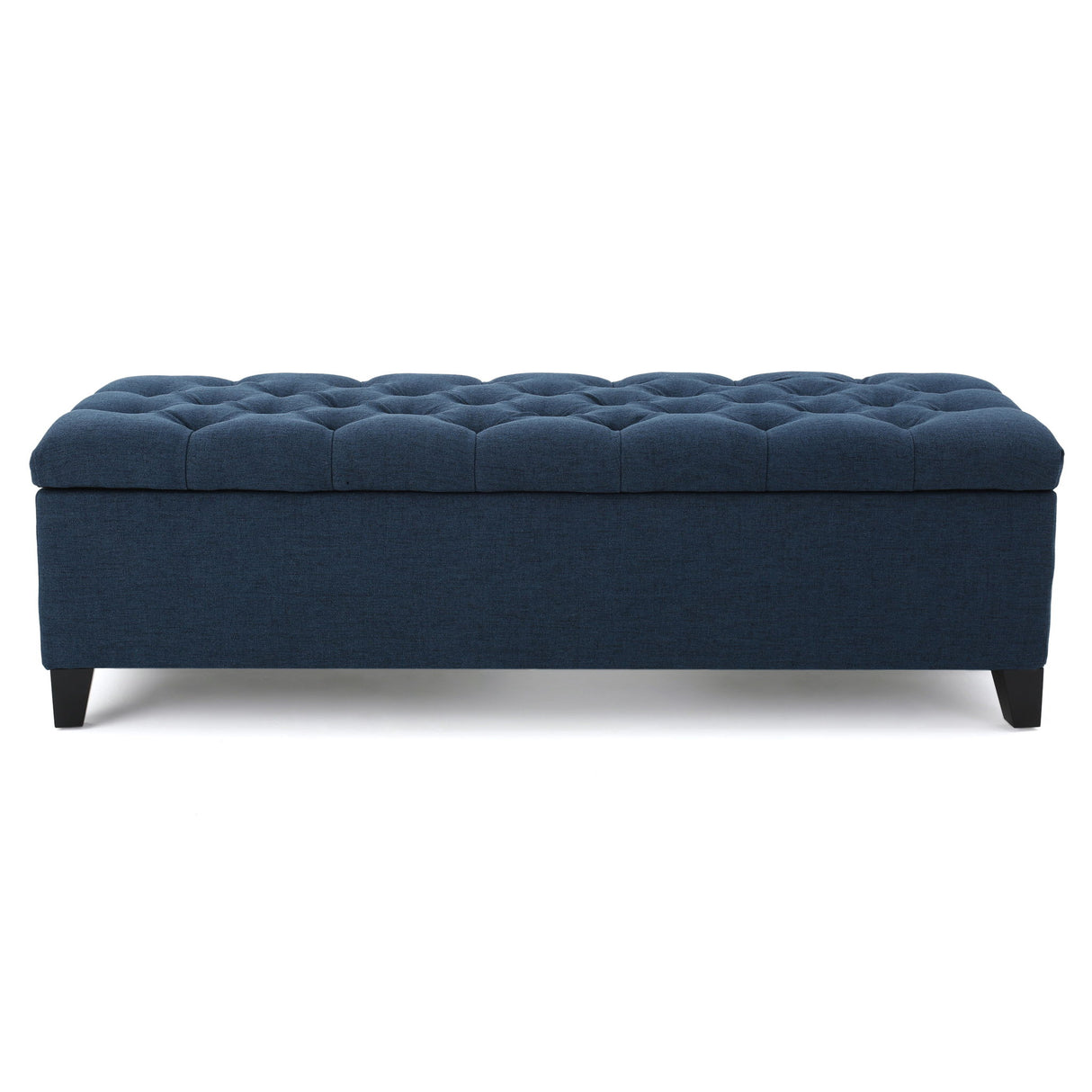 Glouster - Contemporary Storage Ottoman With Button Tufted Design