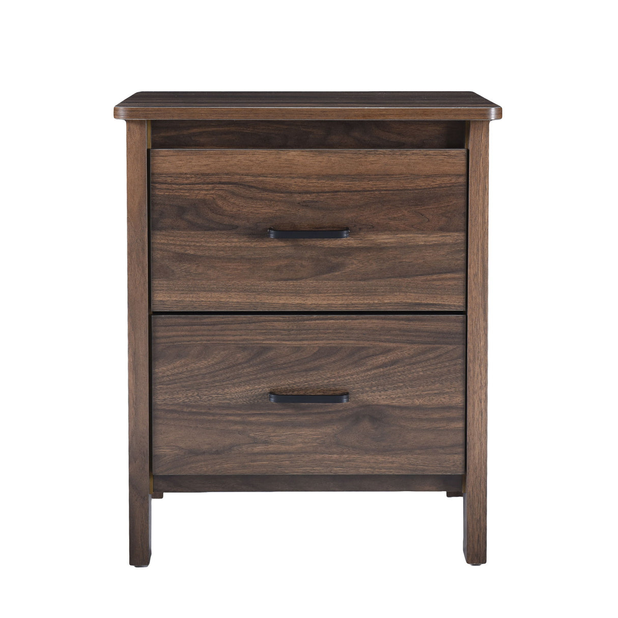 Titeca - Contemporary Wood 2 Drawer Nightstand