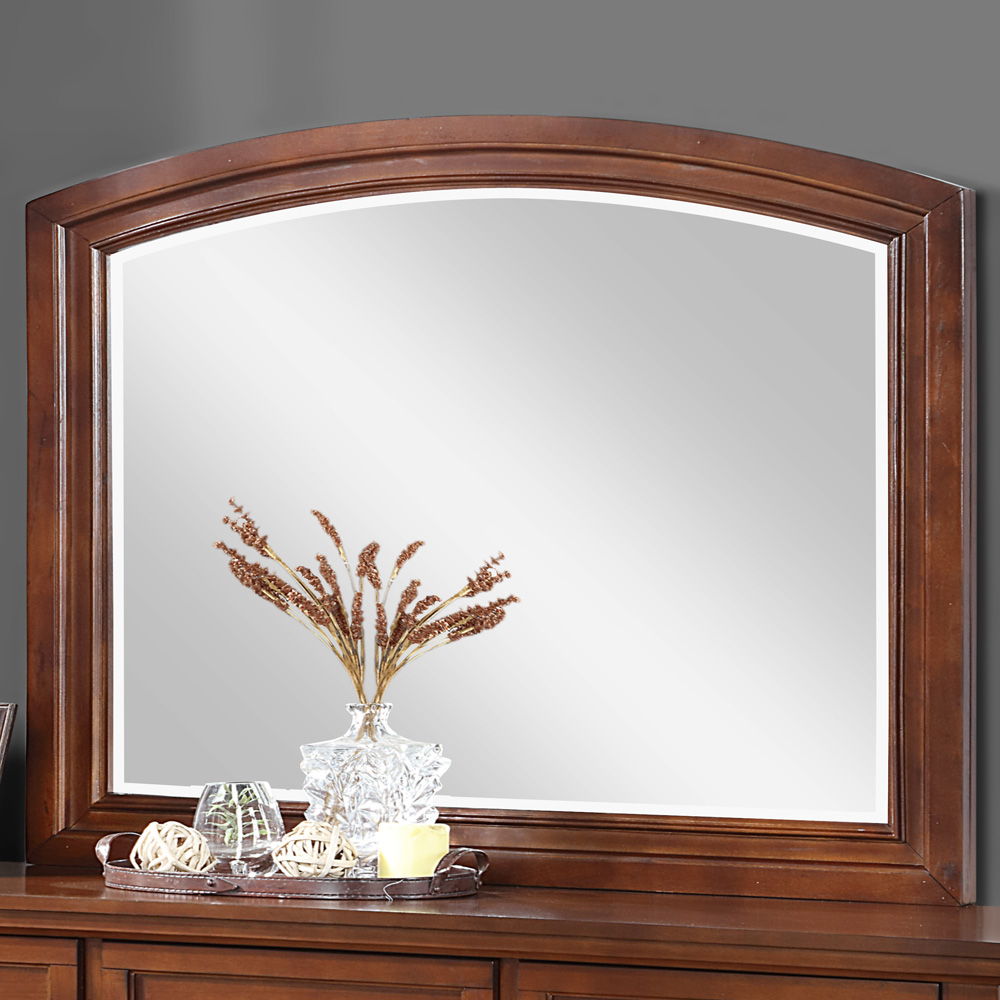 Charming Traditional Mirror - Cherry