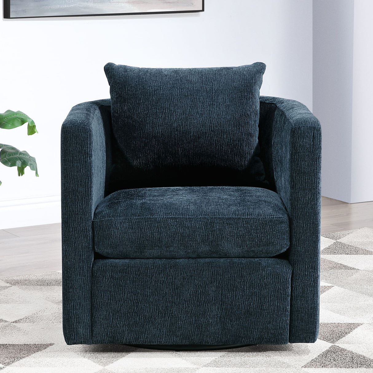 Sutton - Swivel Barrel Chair