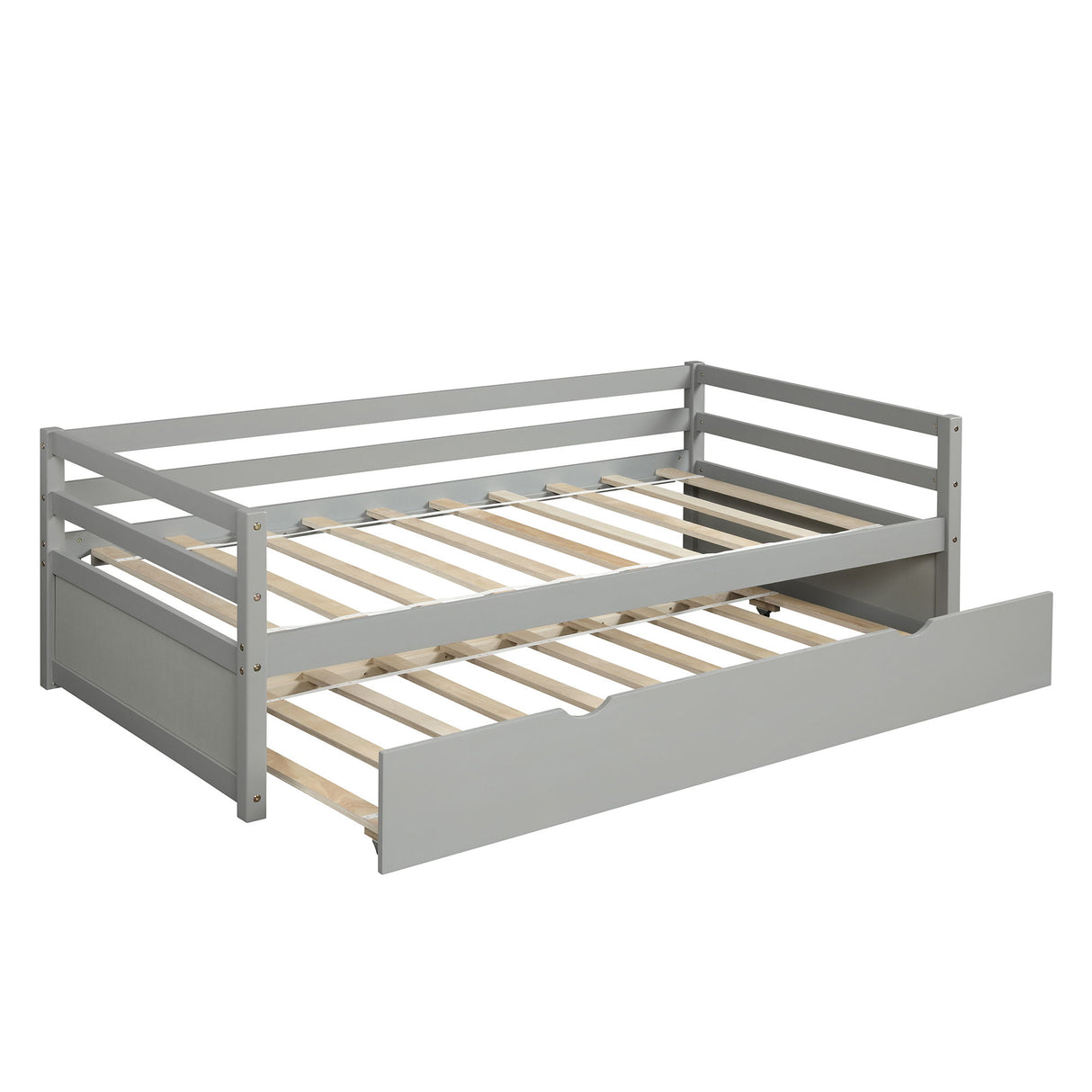 Twin Daybed With Trundle Frame Set