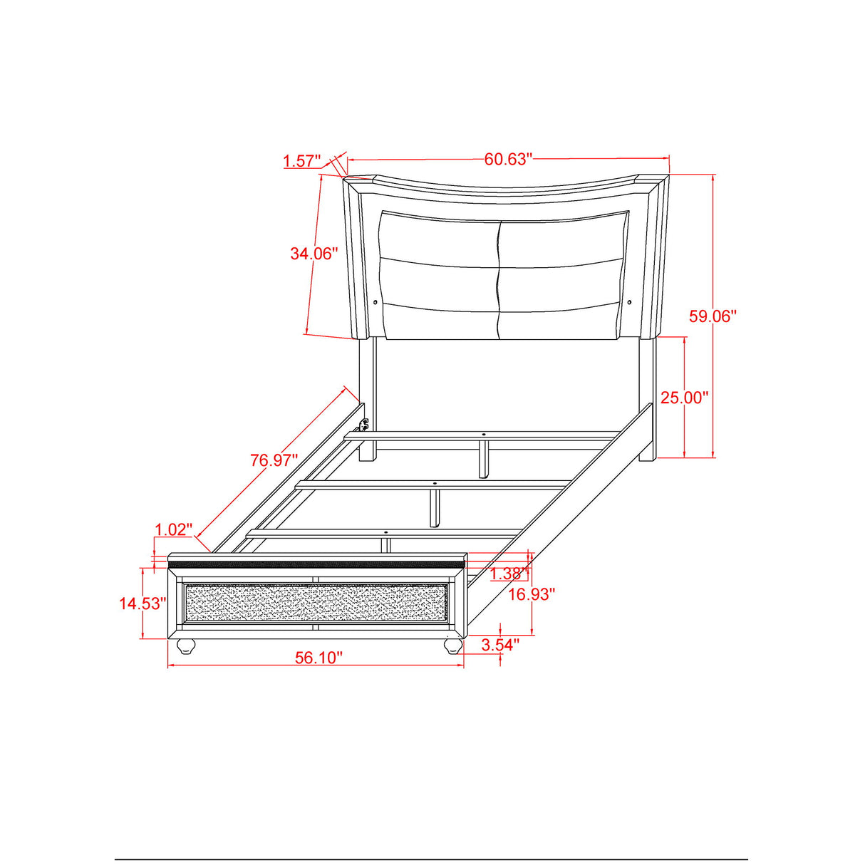Maloise - 5 Piece Bedroom Set