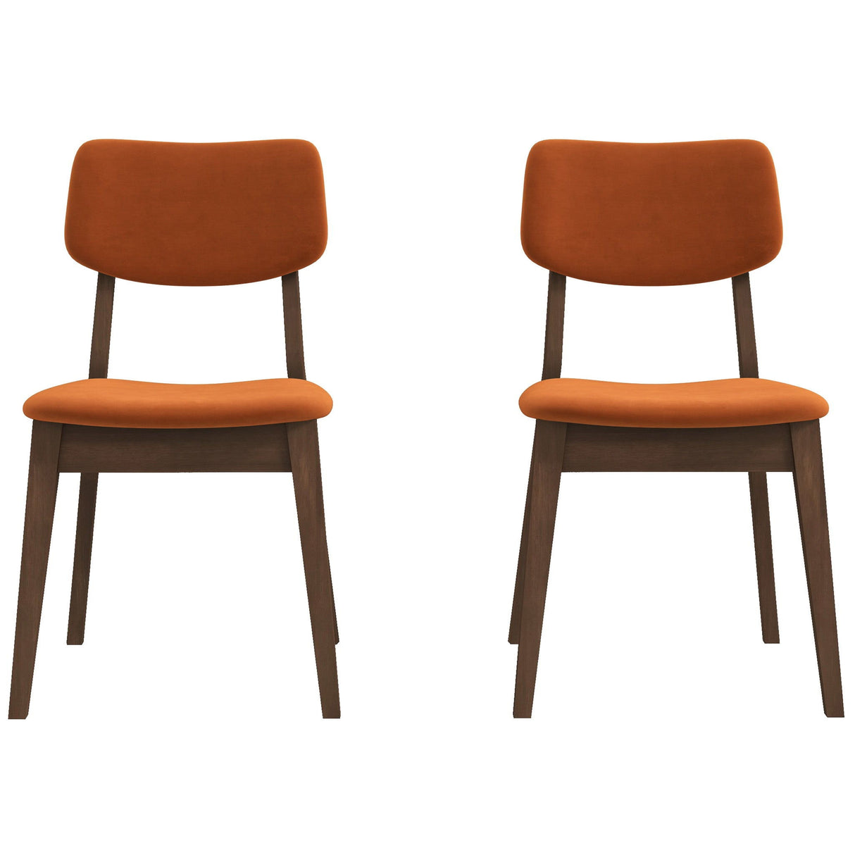 Carlos - Solid Back Side Chair (Set of 2)