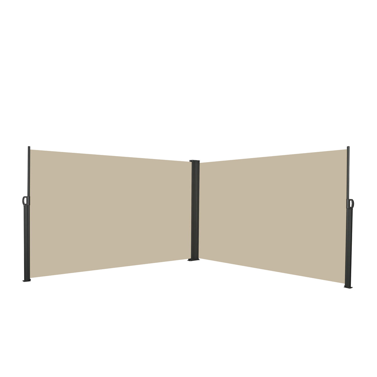 Retractable Side Awning, Waterproof And UV Resistant, Privacy Screen For Patio