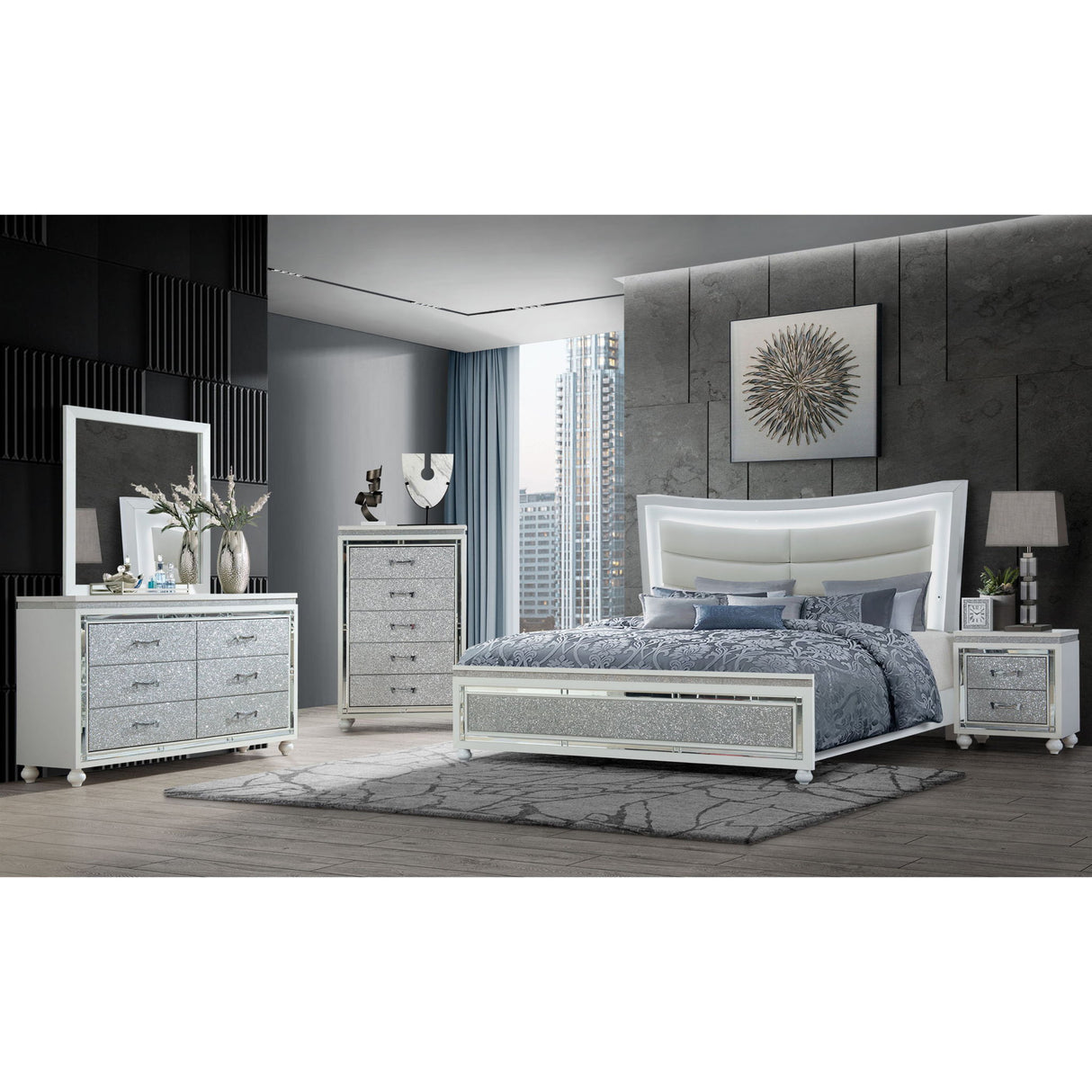 Maloise - 5 Piece Bedroom Set