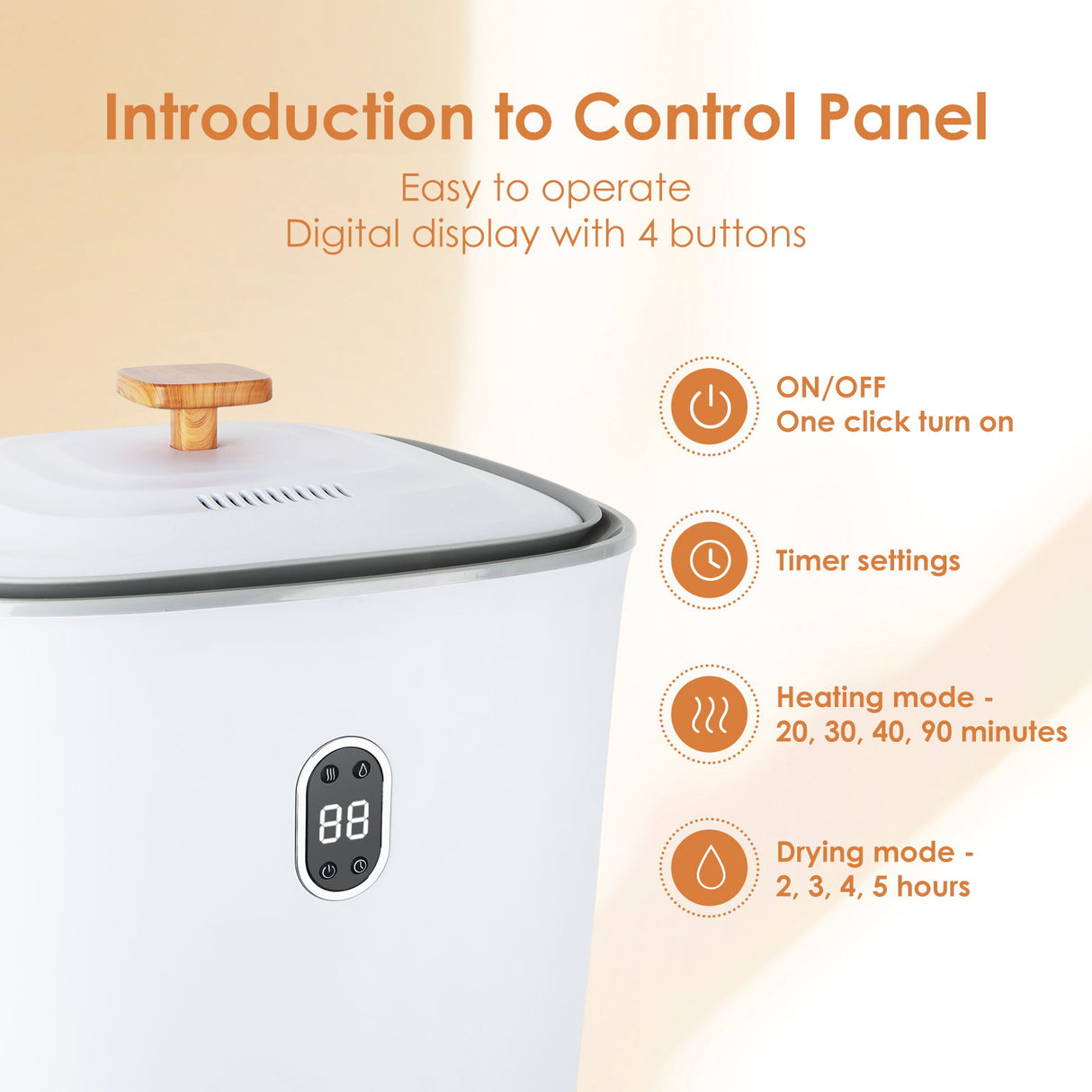 Extra Large Towel Warmers, Luxury Bucket Towel Warmers, Large Towel Warmers For The Bathroom - White