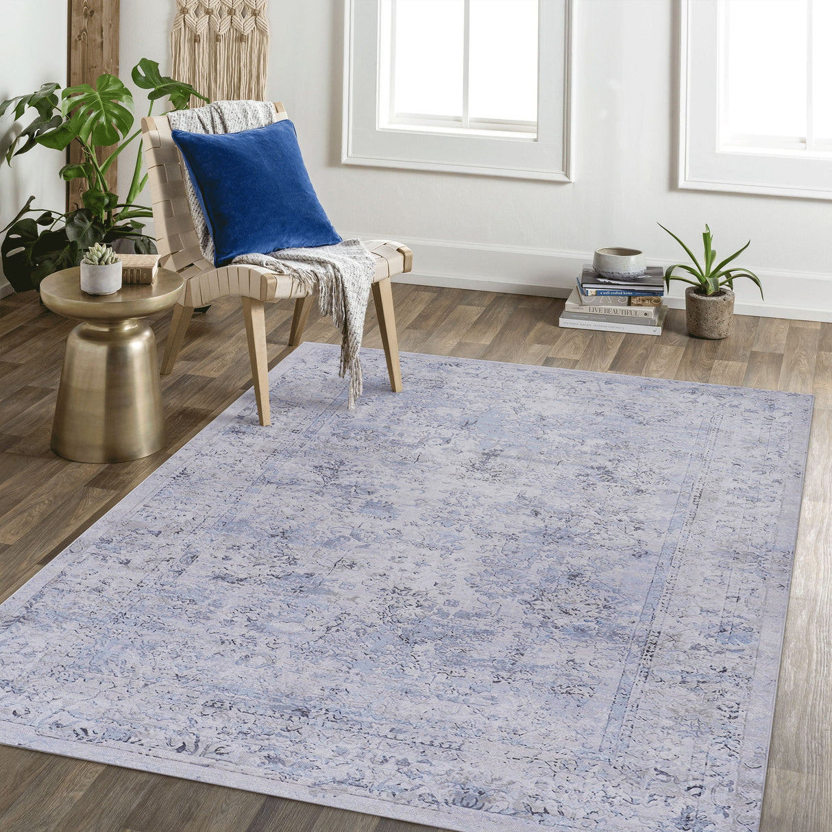 Maval - Area Rug, Washable