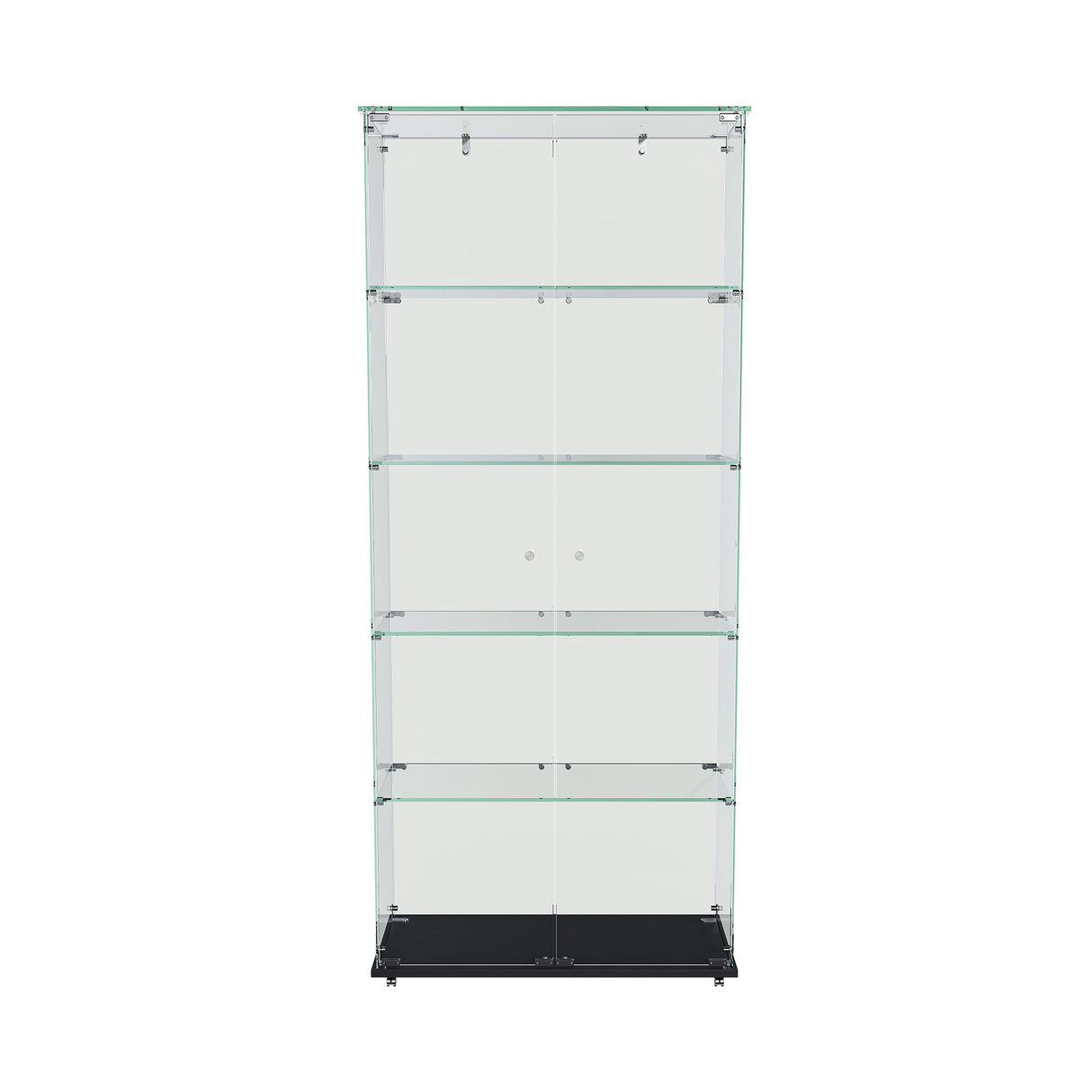 Premium 5 Tier Glass Display Case With 5 Dynamic LED Modes