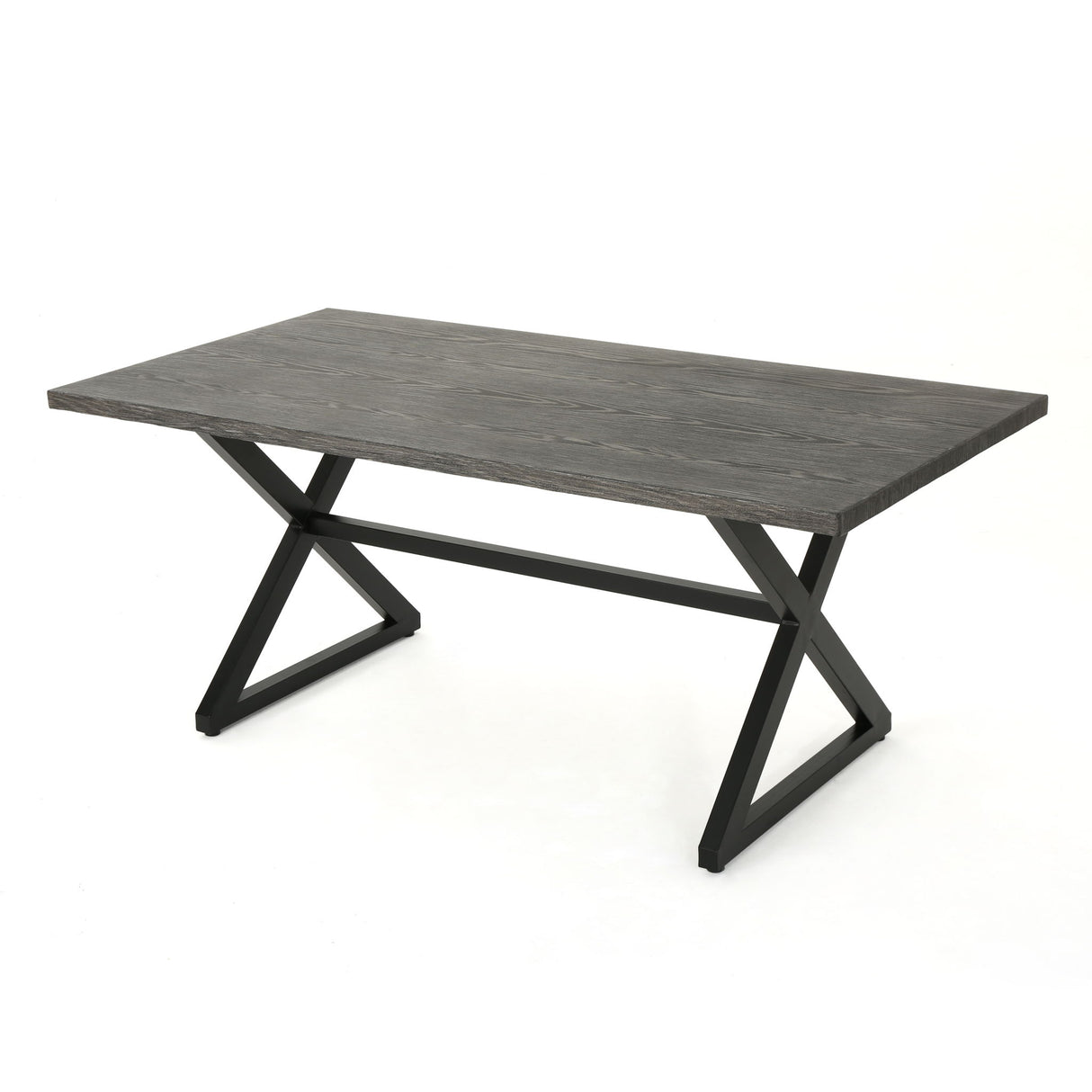Rolando - Outdoor Aluminum Dining Table With Steel Frame