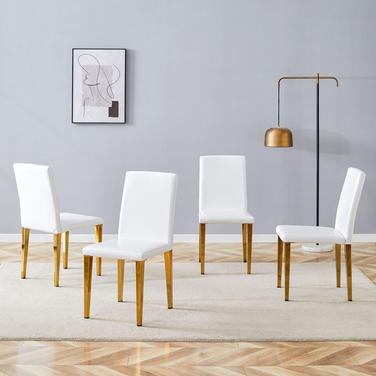 Modern Dining Chairs With Metal Legs