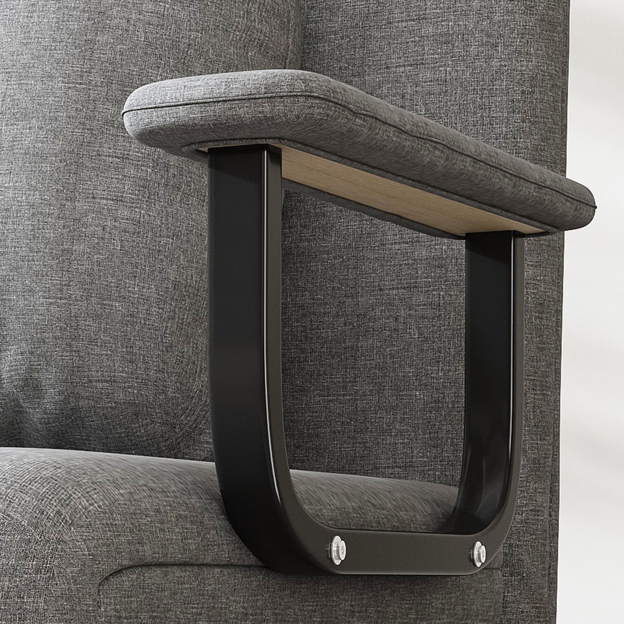 3 In 1 Convertible Folding Sofa Bed With Adjustable Backrest And Pillow