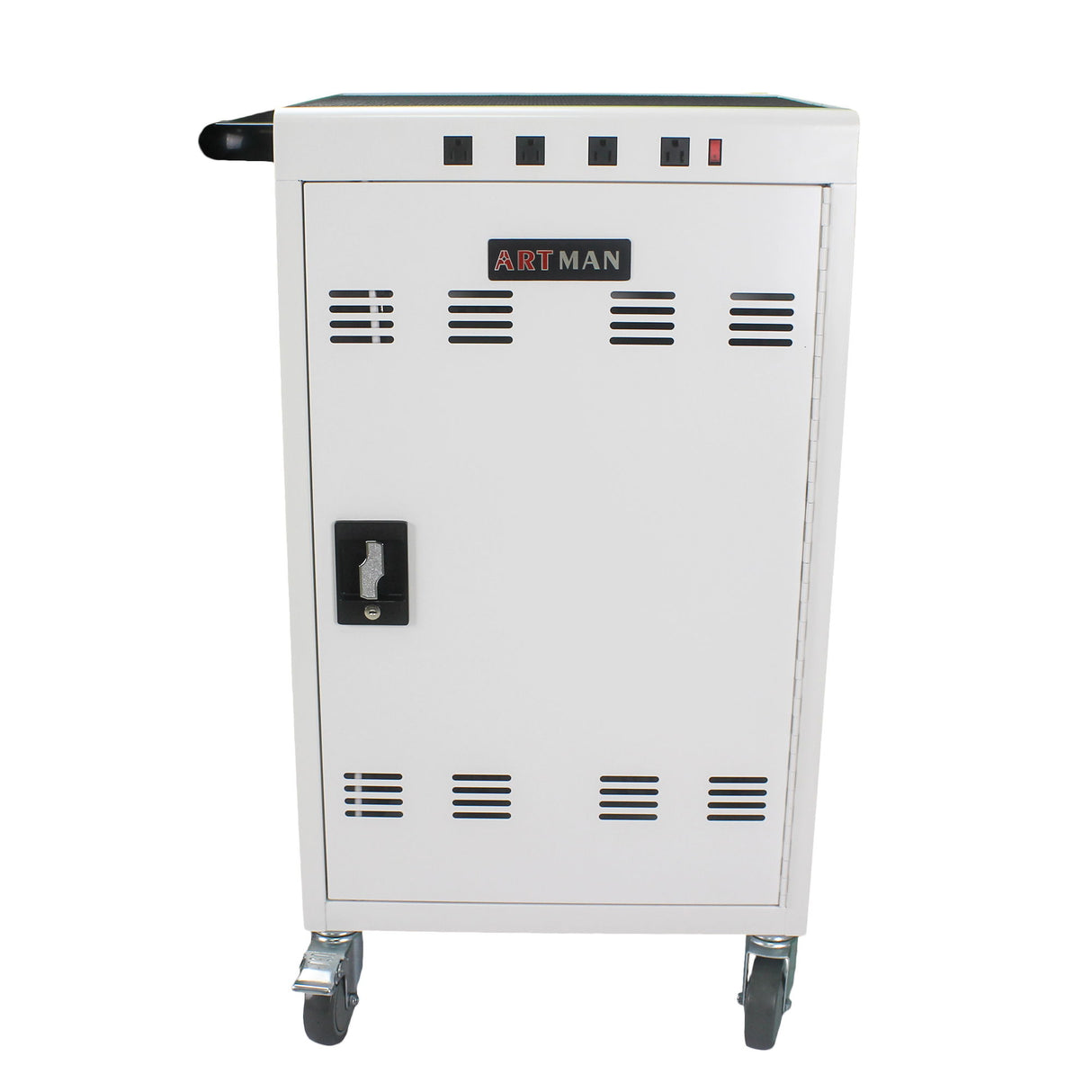 Mobile Charging Cart For Tablets Laptops 35, Device Capacity Matt Metal