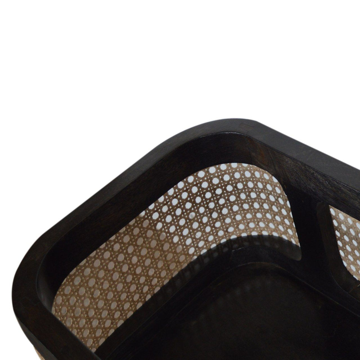 Larissa - Tray Table - Beige / Black