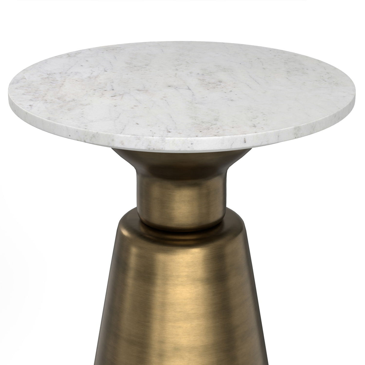 Leyla - Side Table - Antique Brass