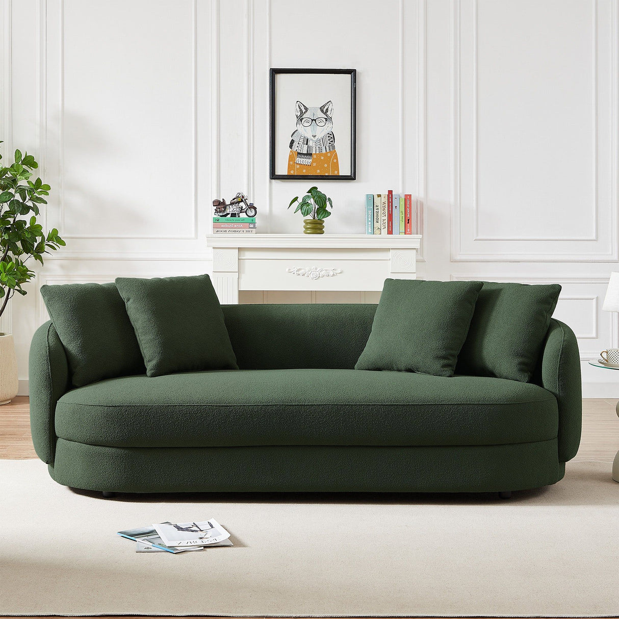 Dylan - Modern French Boucle Sofa