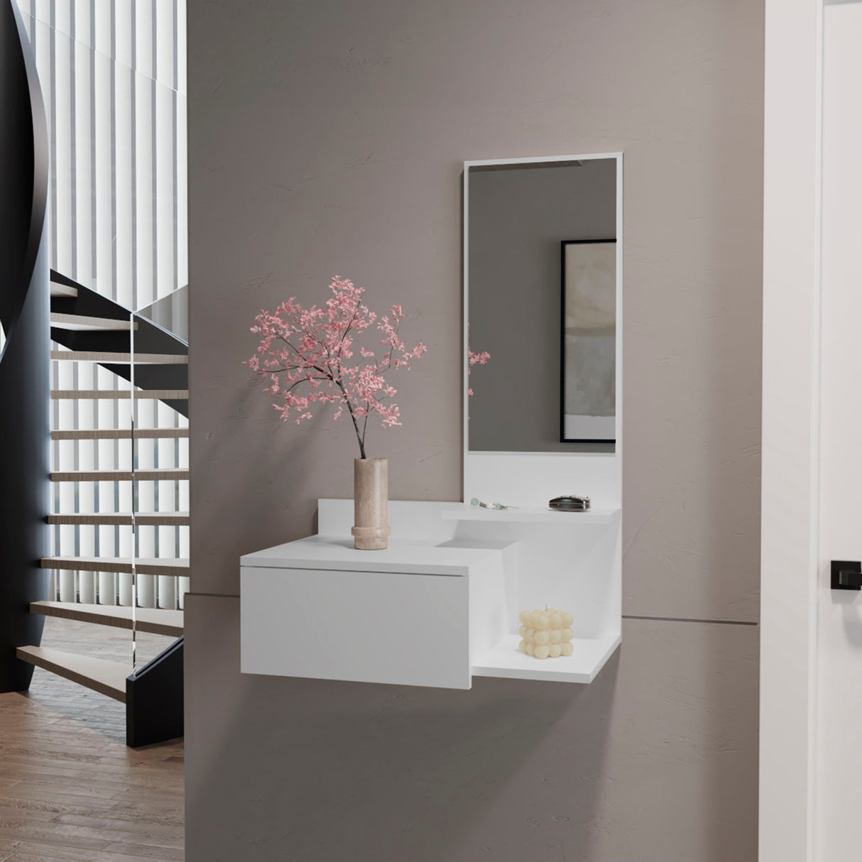 Lowell - Floating Hallway Cabinet