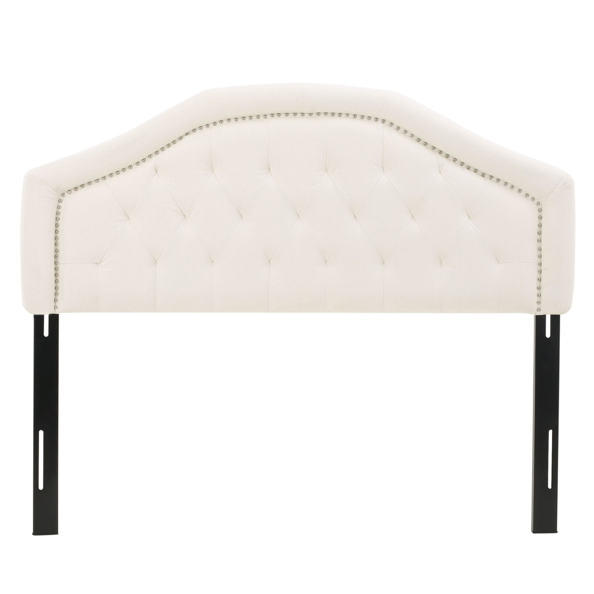 Kaarina - Contemporary Tufted Fabric Headboard