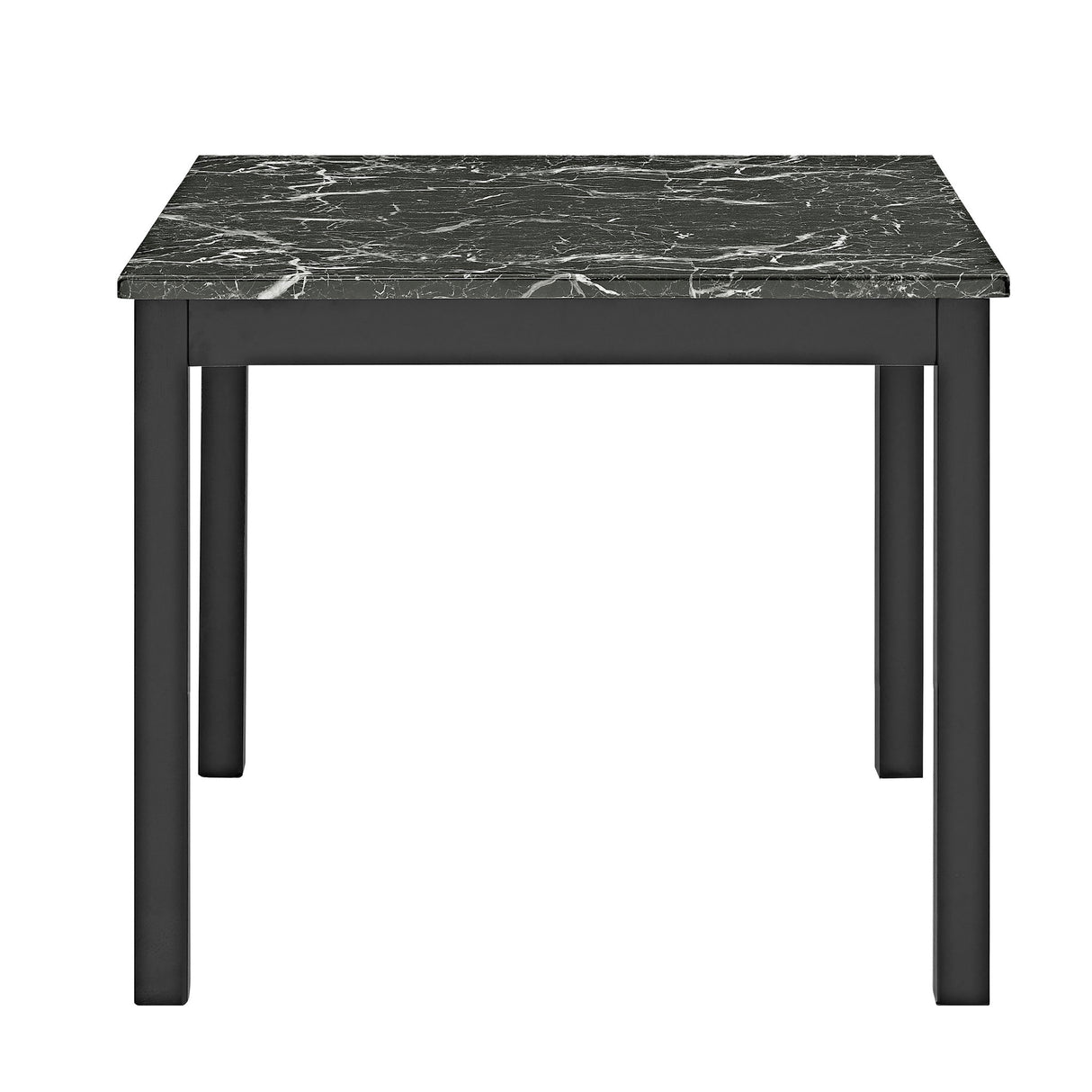 5 Piece Counter Height Dining Set With Table And Upholstered Chairs