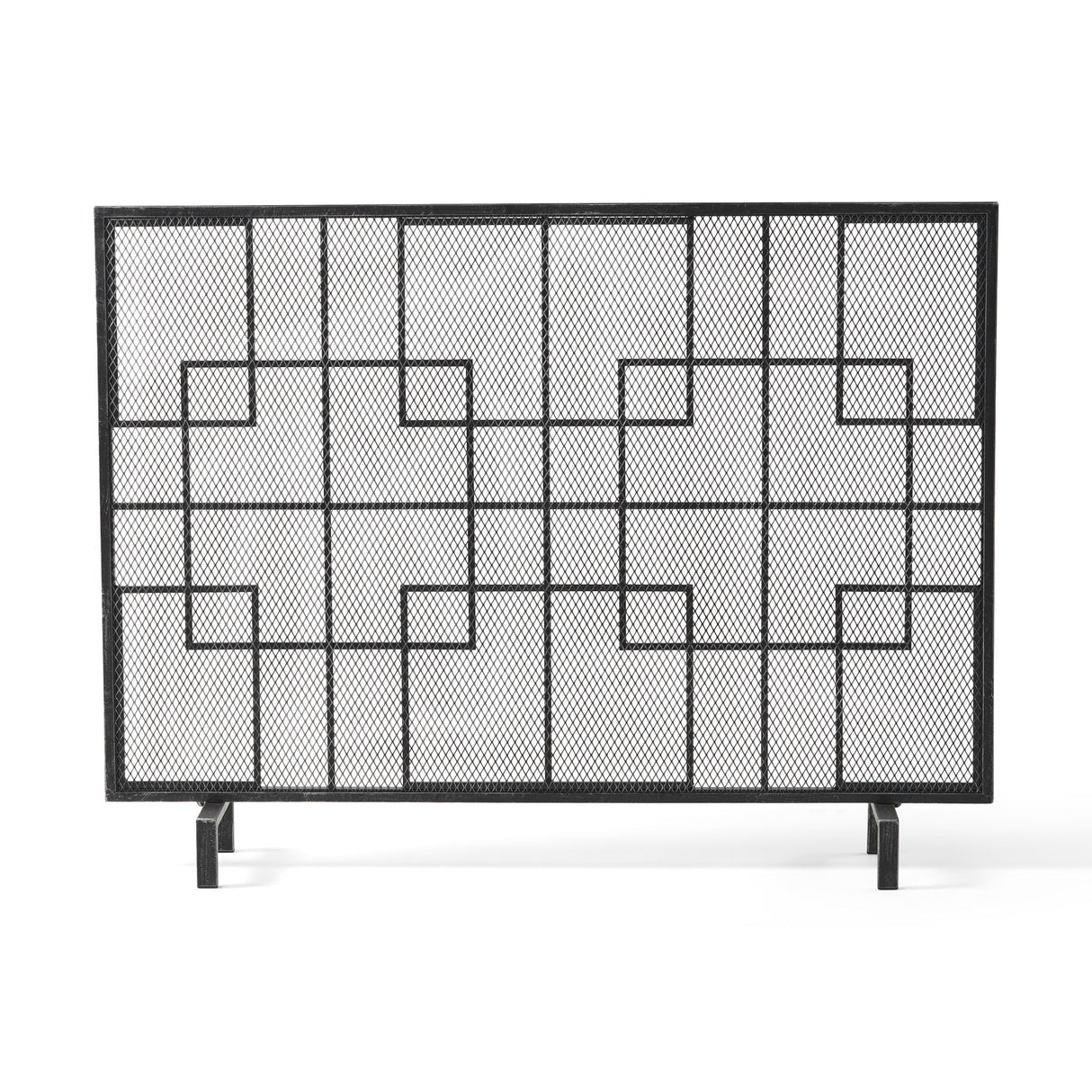 Dorothy - Modern Single Panel Iron Fire Screen
