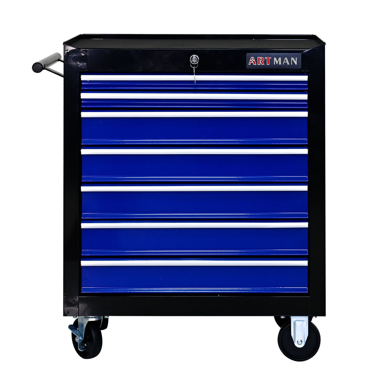 7 Drawers Multifunctional Tool Cart With Wheels