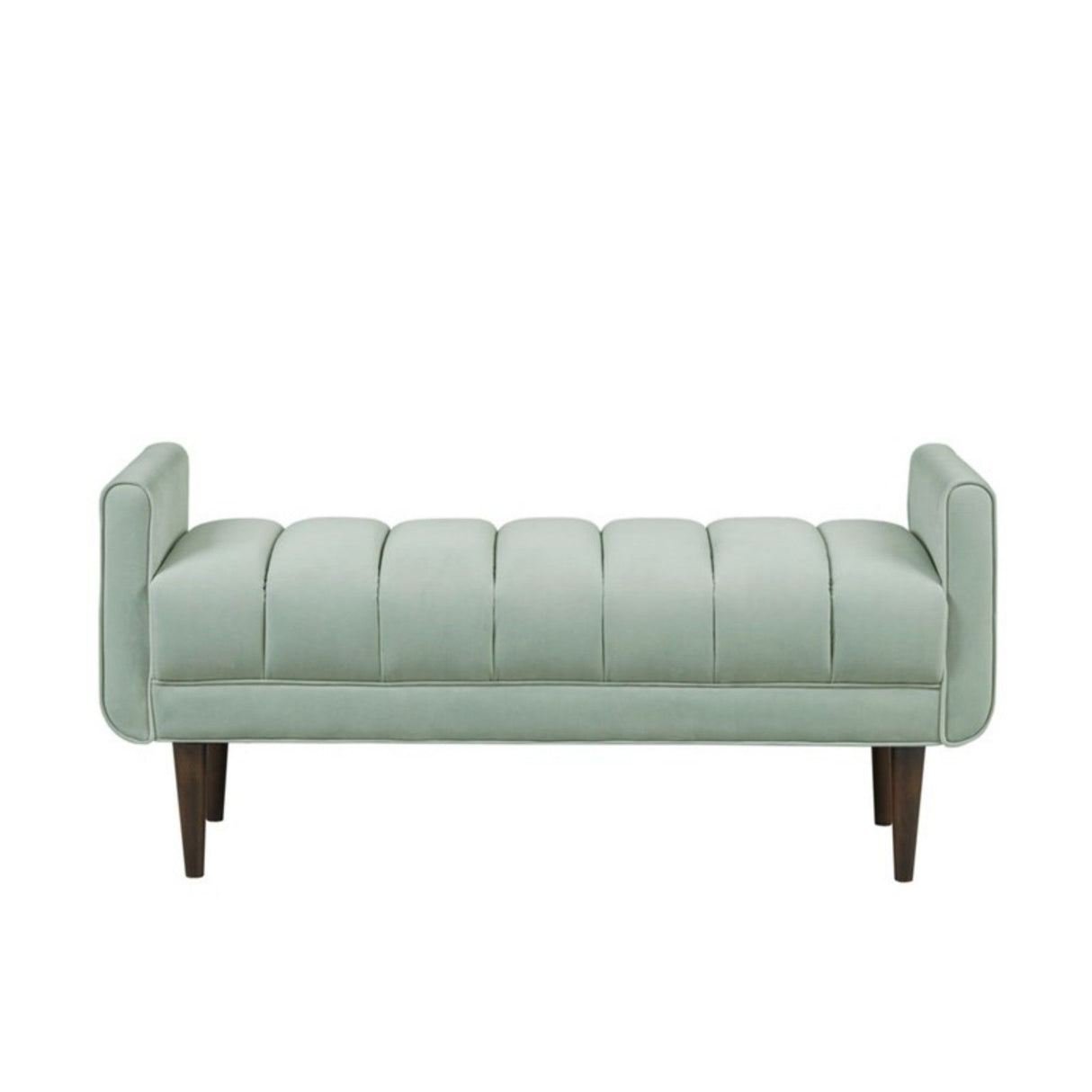 Linea - Upholstered Accent Bench - Seafoam