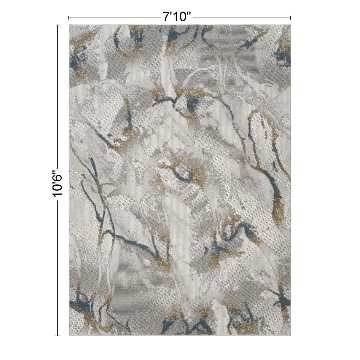 Geometrix - Area Rug With 3D Effect