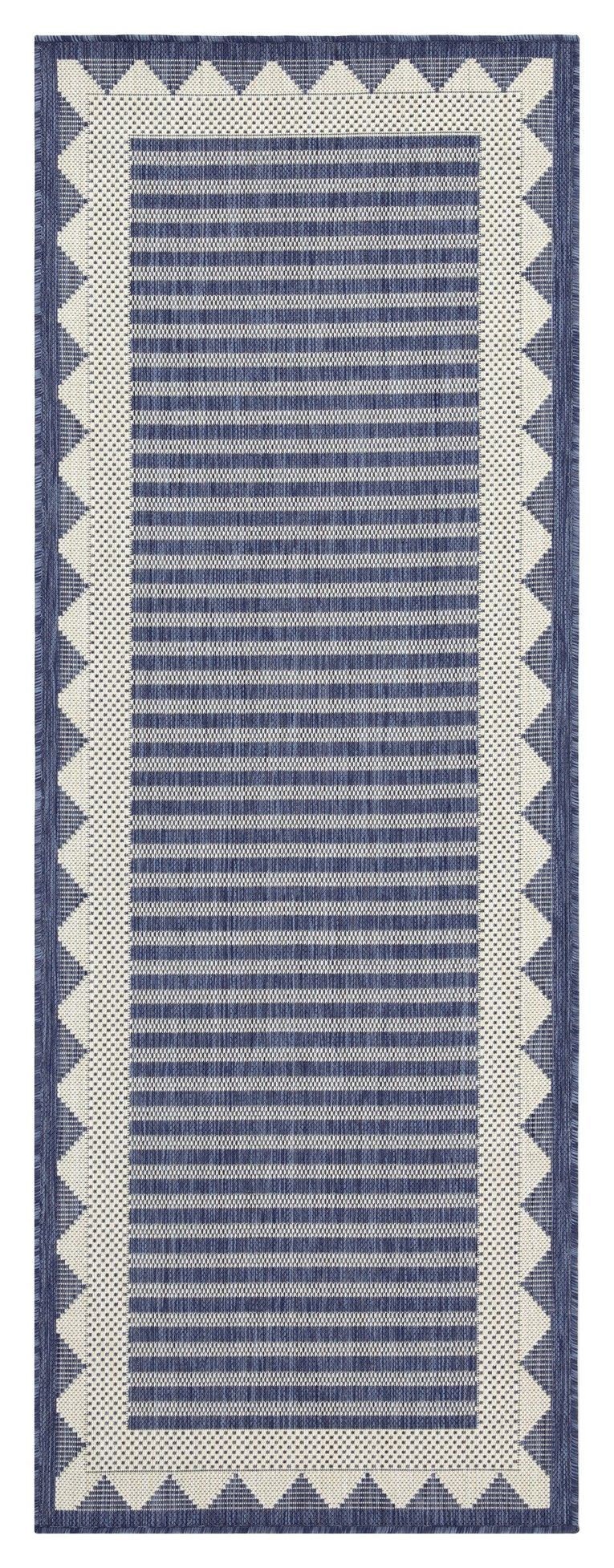 Sunshine - 5'3" X 7'3" Indoor, Outdoor Area Rug - Blue
