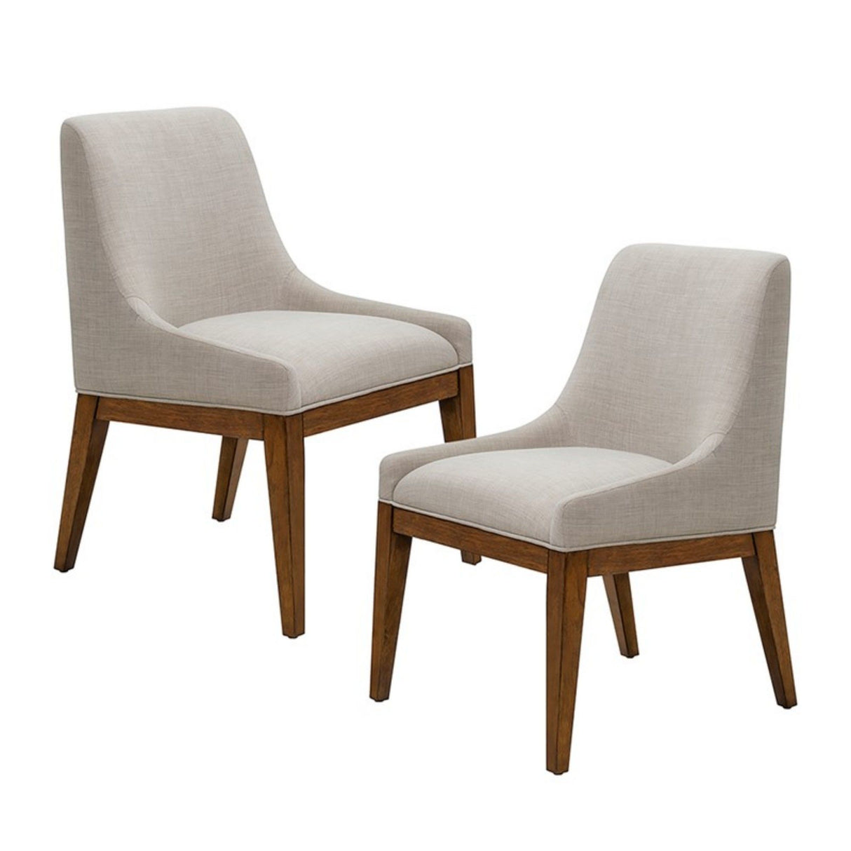 Upholstered Dining Chair (Set of 2) - Gray