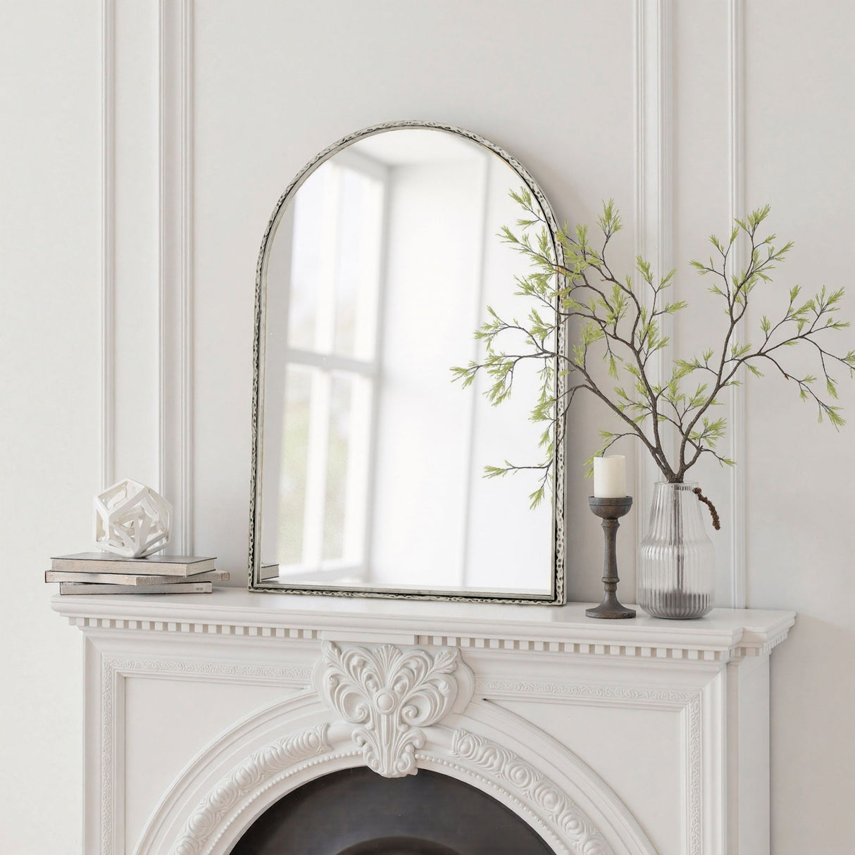 Arched Mirror With Shatterproof Glass