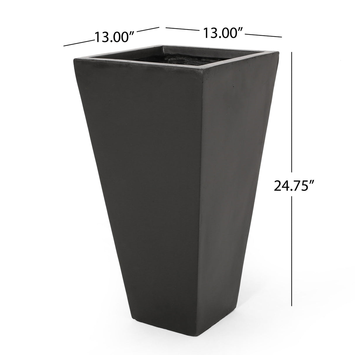 Outdoor Modern Cast Stone Planter
