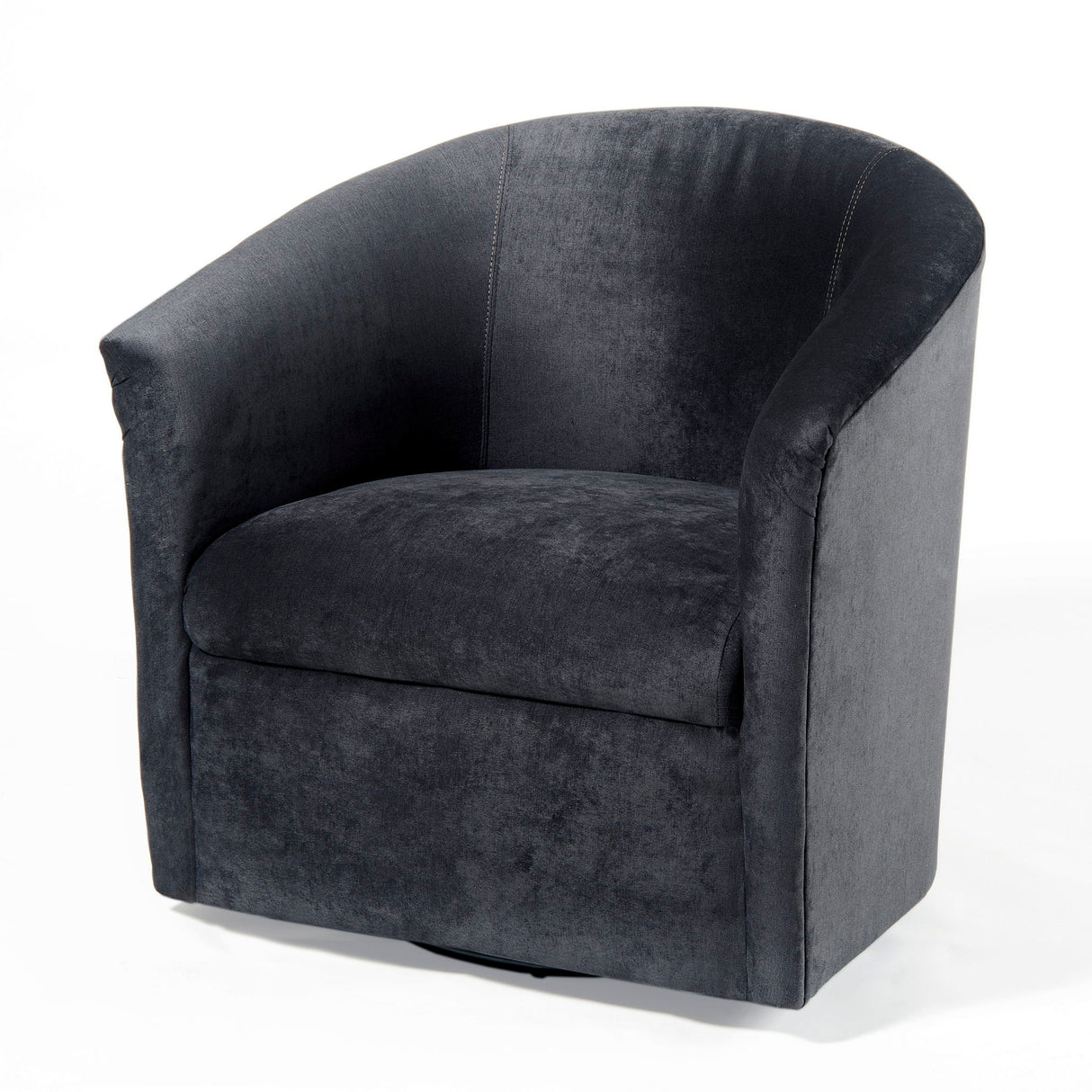 Eden - Swivel Chair With Microfiber Upholstery And Hardwood Frame
