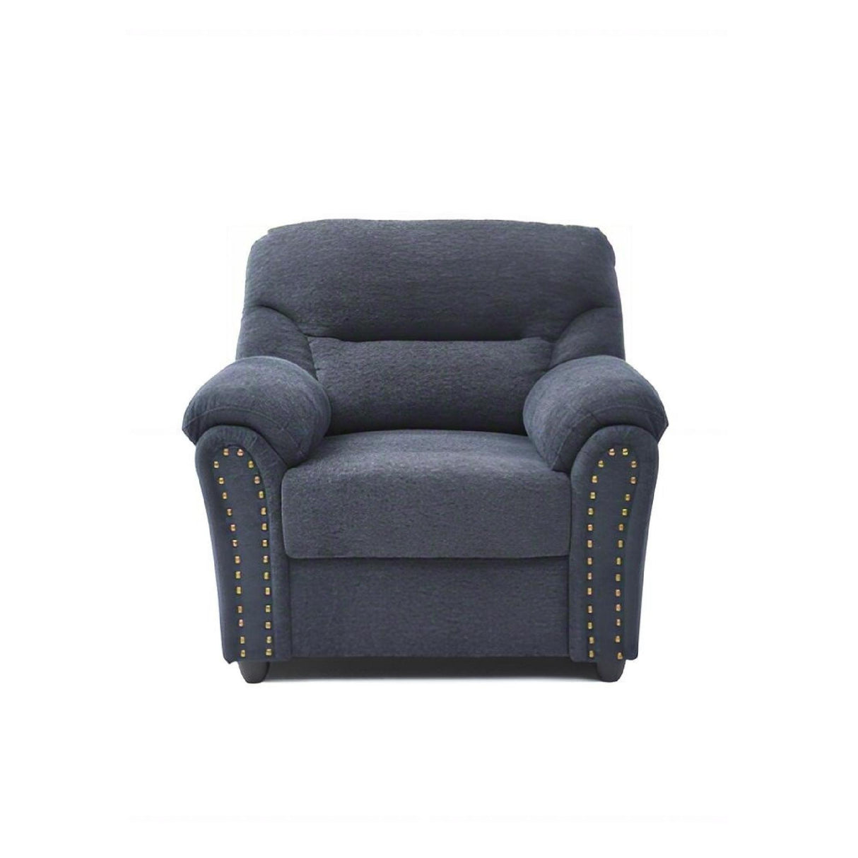 Hamilton - Chair With Hand Applied Nailhead Trim And Pillow Top Arm Cushions