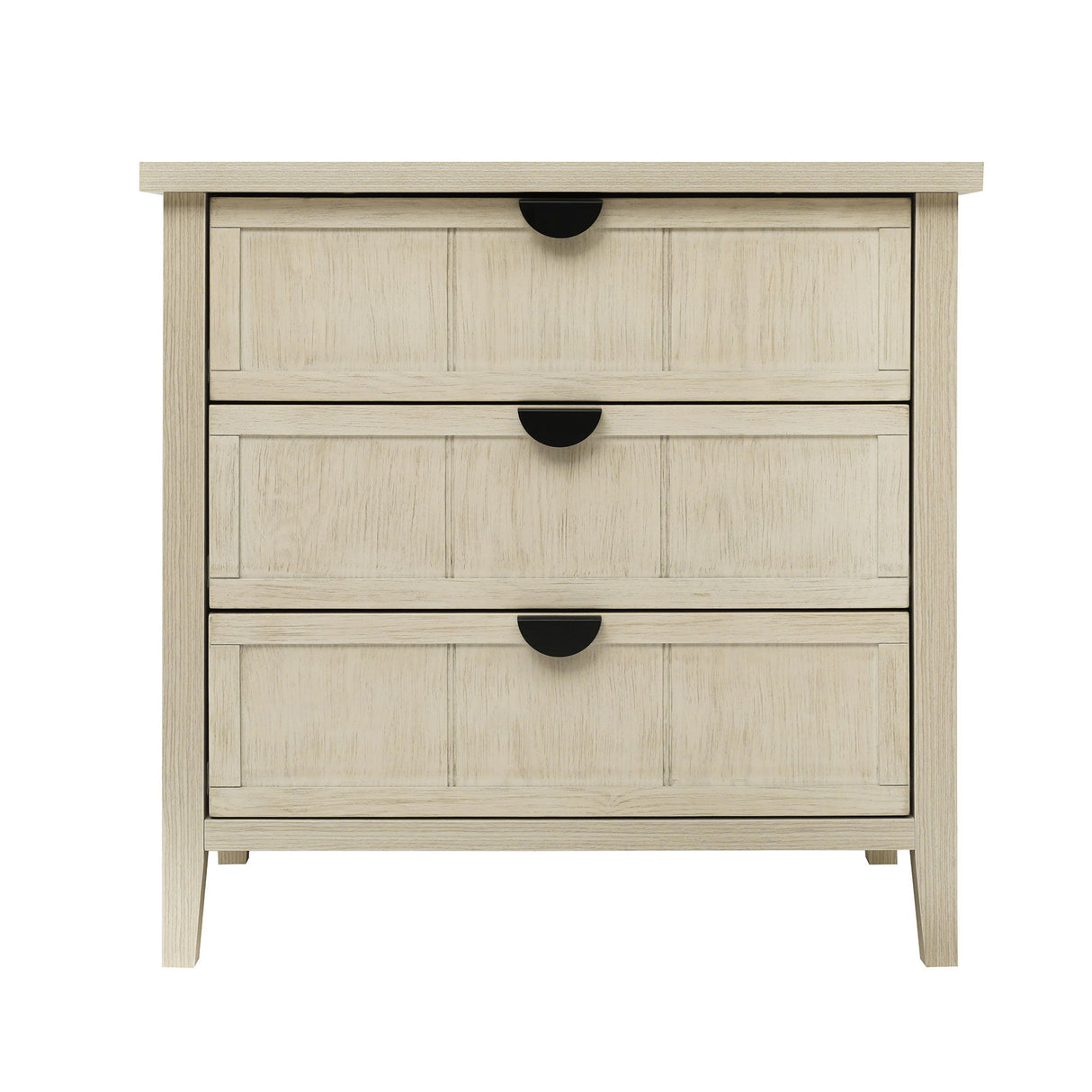 3 Drawer Cabinet, For Bedroom - Natural